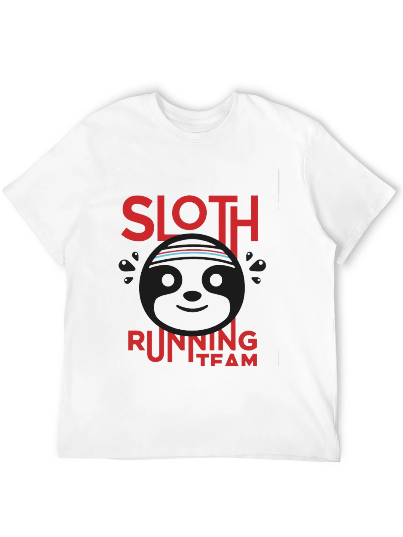 Sloth Running Team Graphic T-Shirt