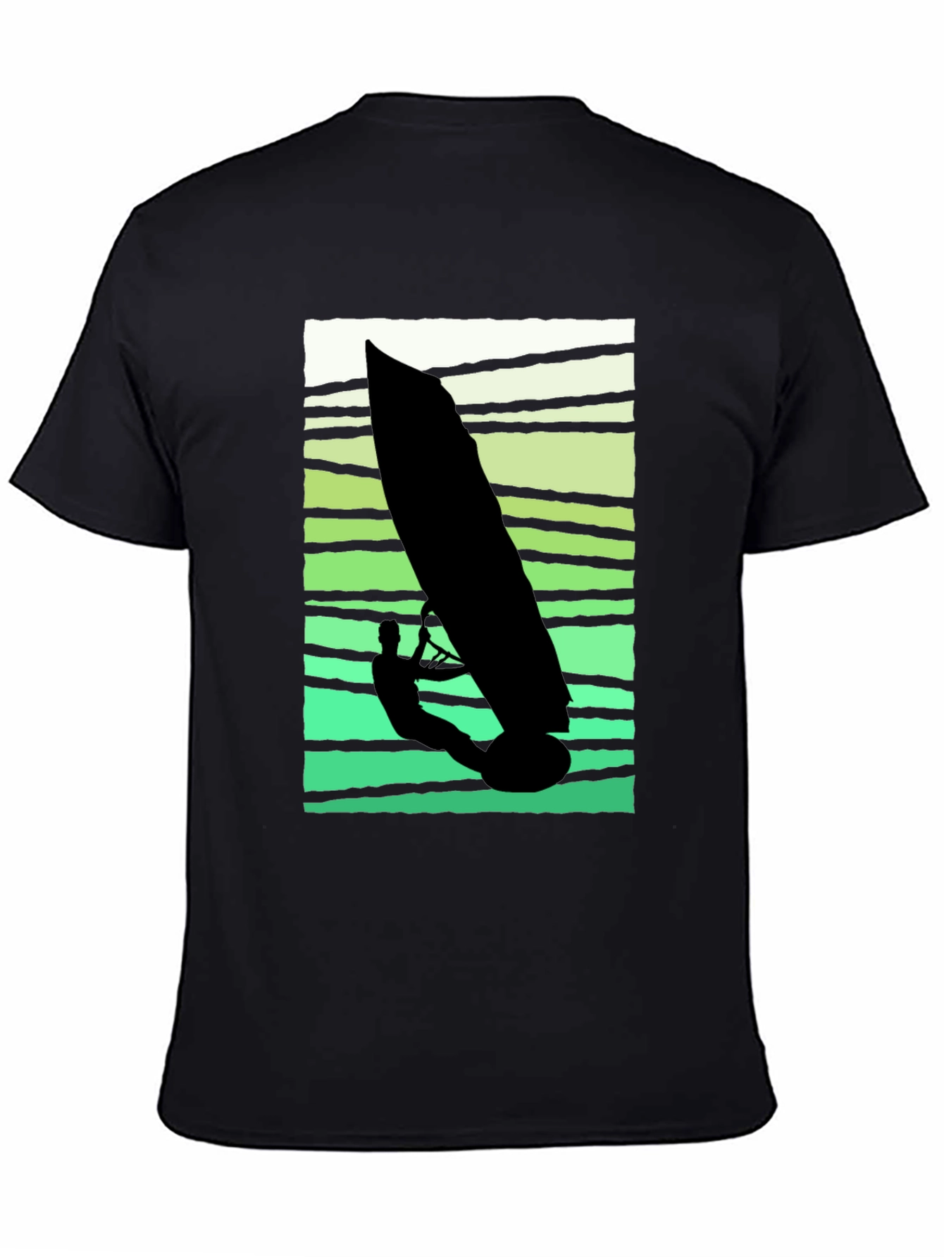 Windsurfer Graphic Tee - Cool Summer Vibes