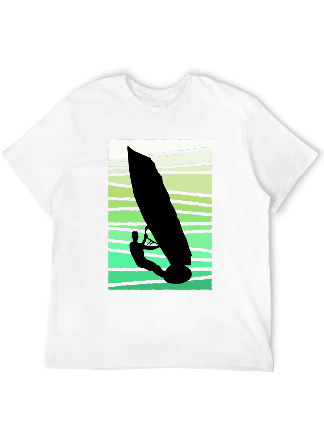 Windsurfer Graphic Tee - Cool Summer Vibes