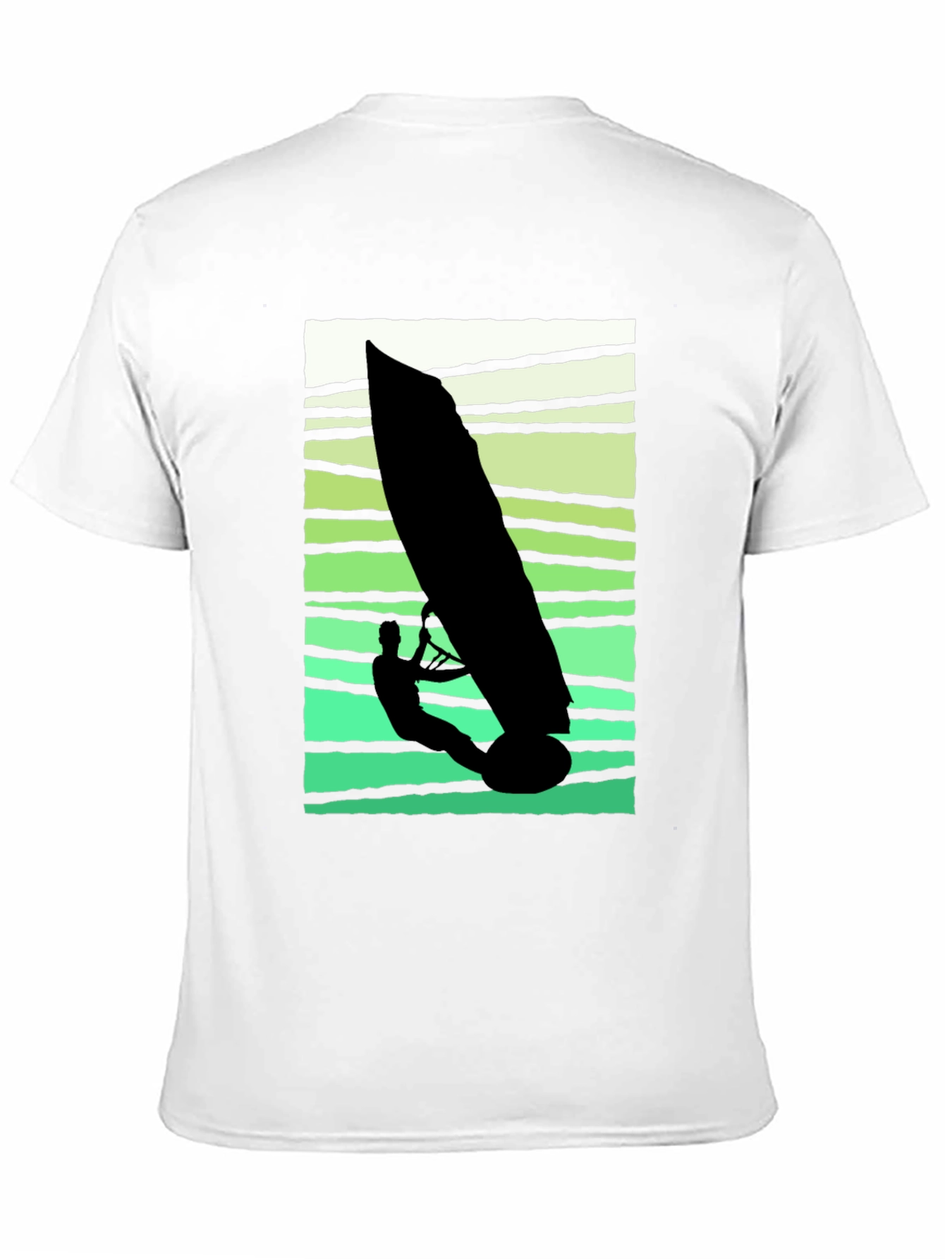 Windsurfer Graphic Tee - Cool Summer Vibes