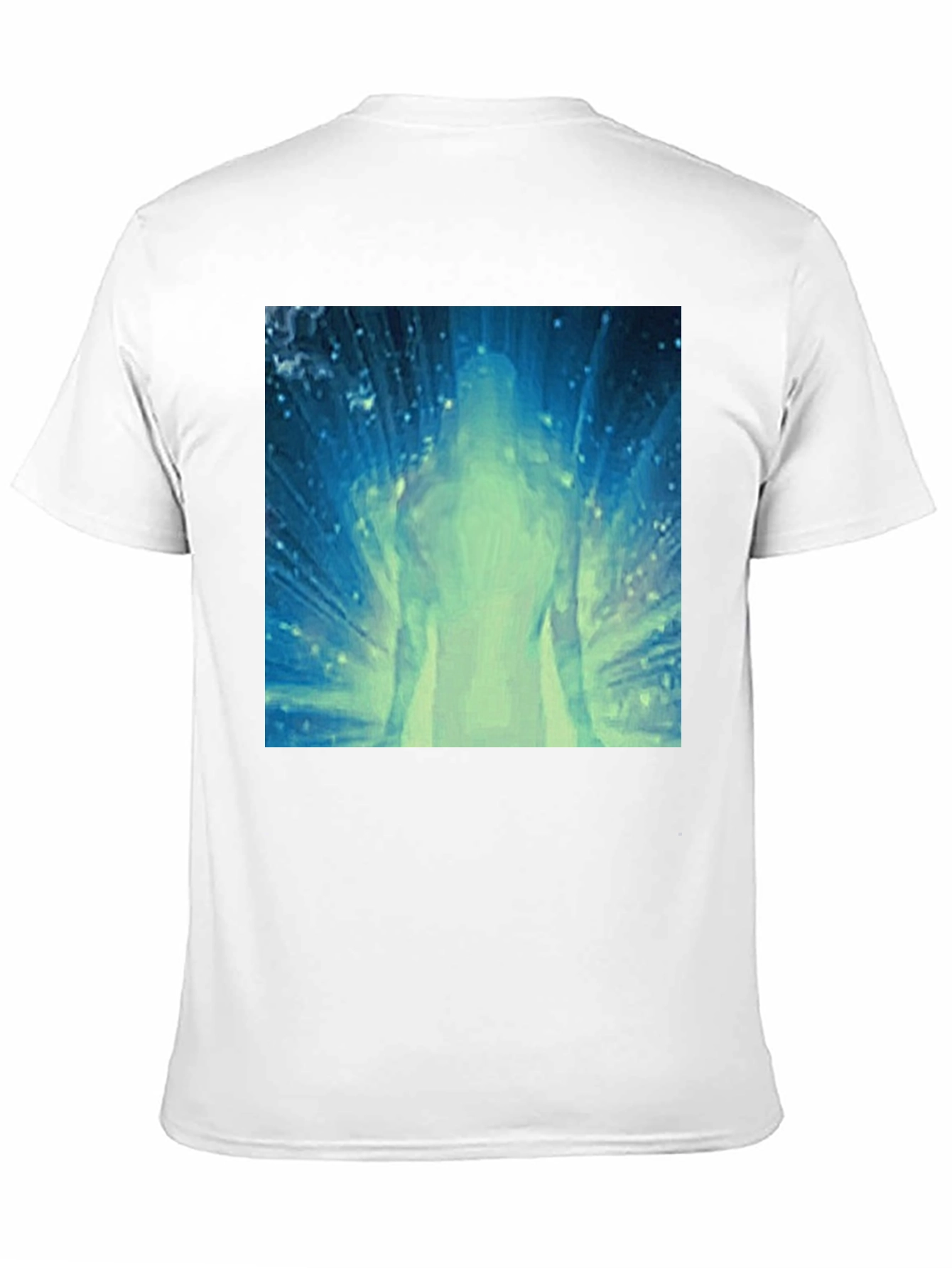 Enlightened Figure Graphic Black Tee