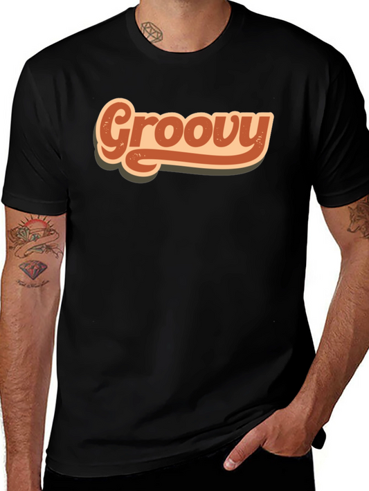 Retro Groovy T-Shirt - Vintage Style