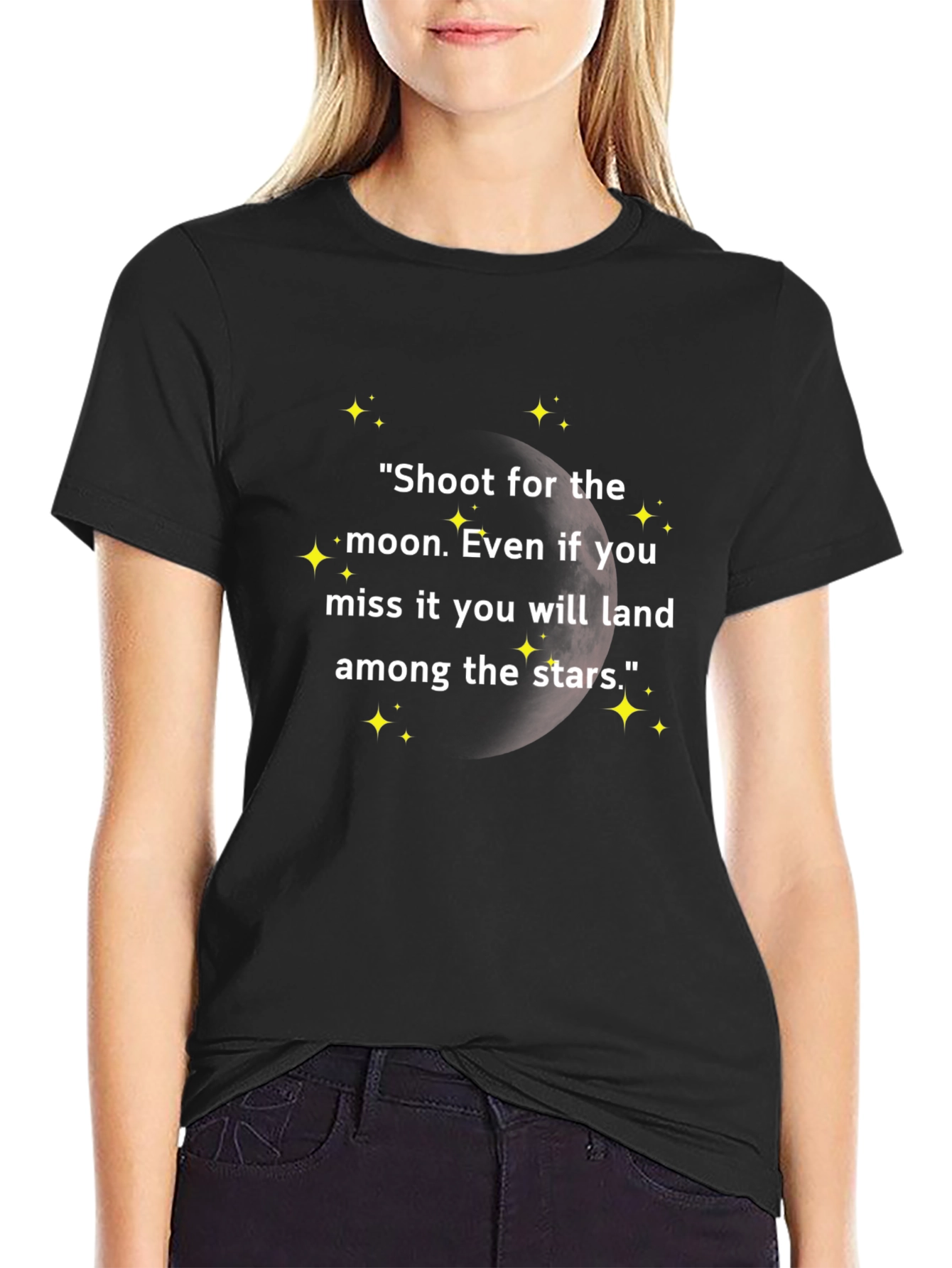 Shoot for the Moon Graphic Tee