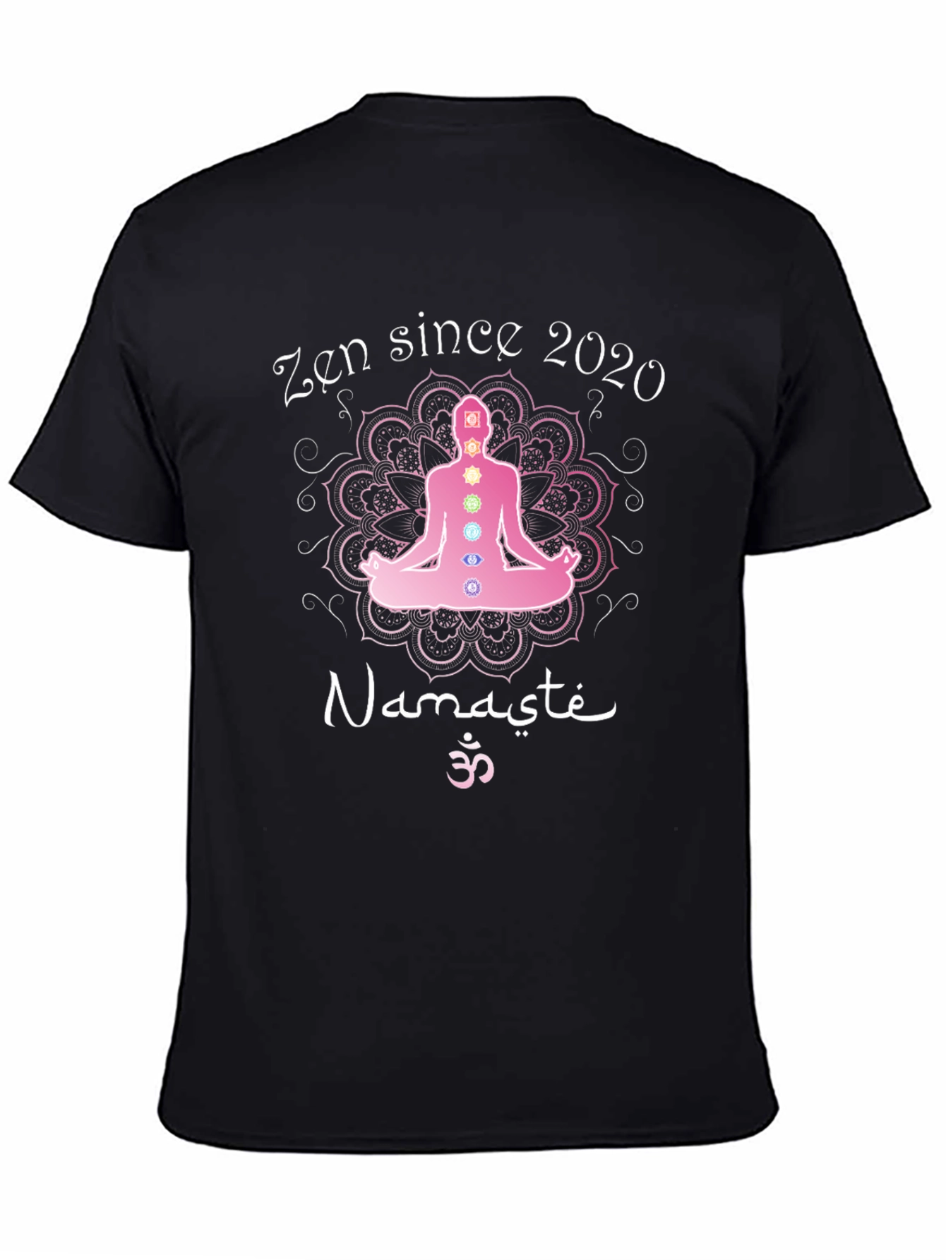 Zen Since 2020 Yoga Chakra Namaste T-Shirt