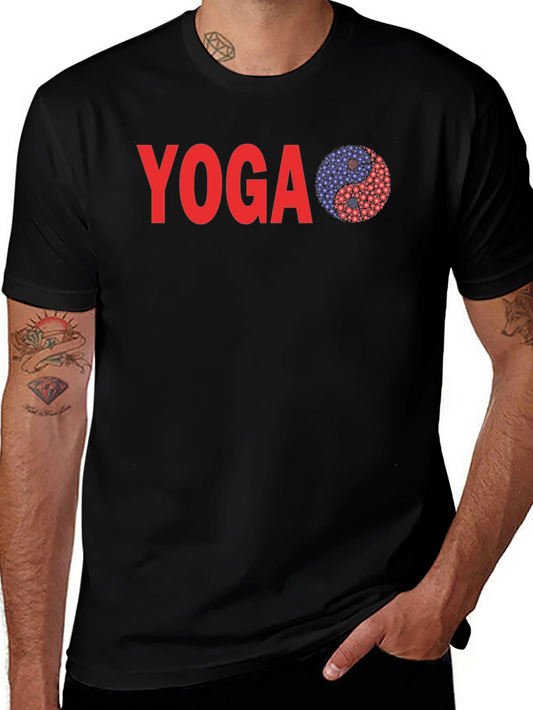 Yoga Yin Yang Graphic Tee - Relaxed Fit