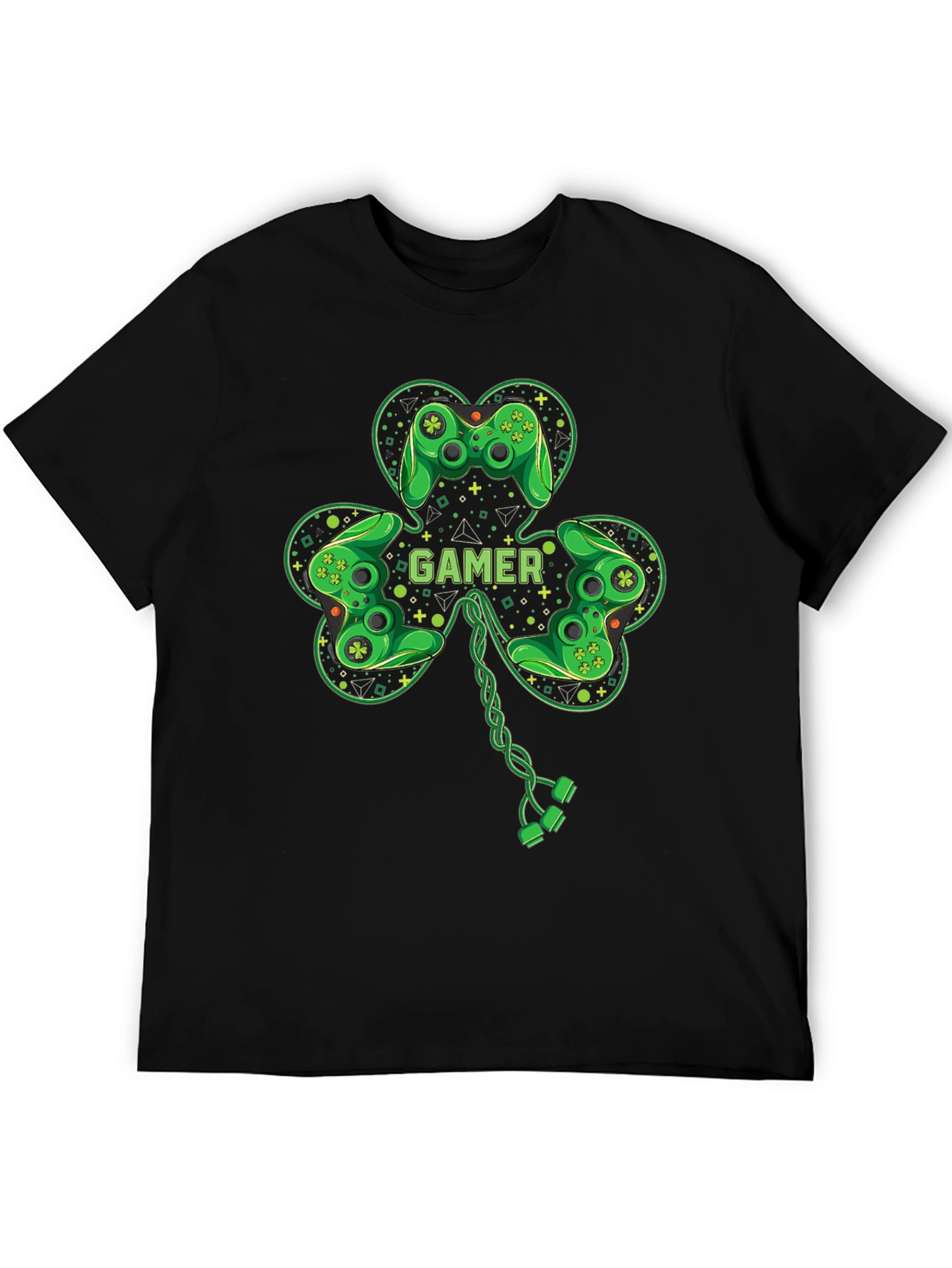 Gamer Shamrock T-Shirt - St. Patricks Day