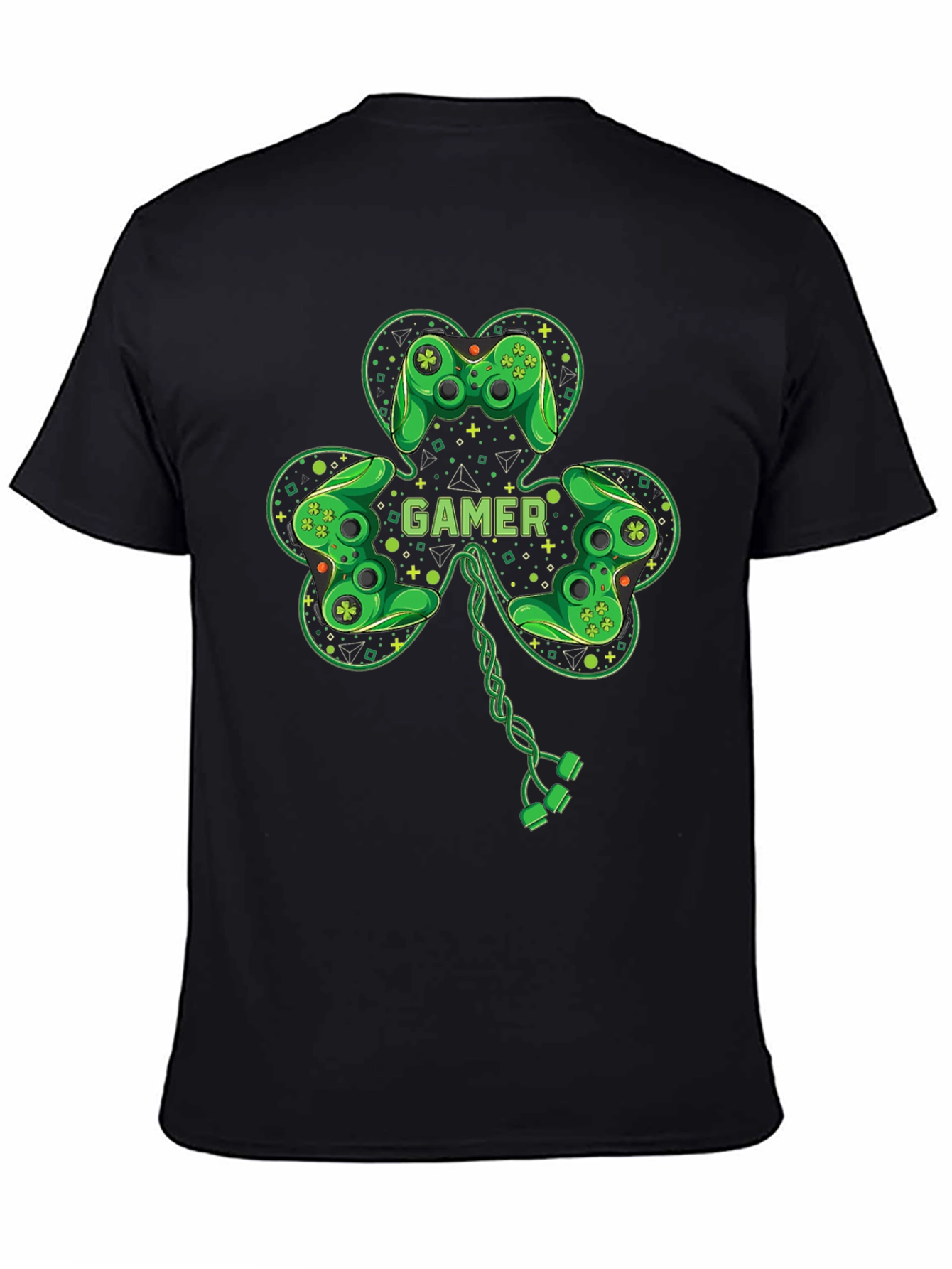 Gamer Shamrock T-Shirt - St. Patricks Day