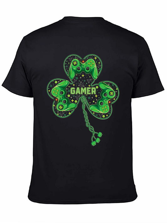 Gamer Shamrock T-Shirt - St. Patricks Day