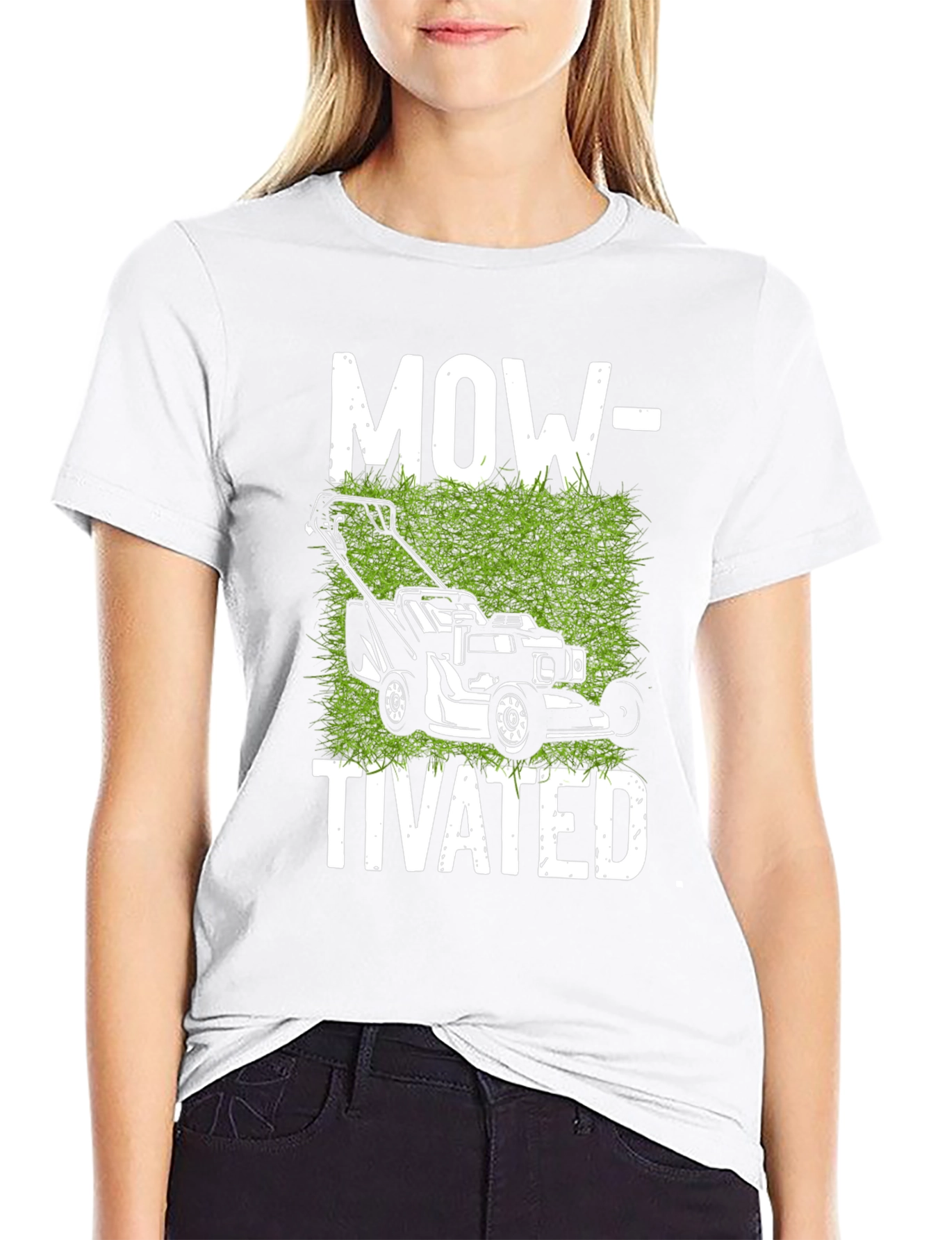 Mowtivated Funny Lawn Mowing T-Shirt