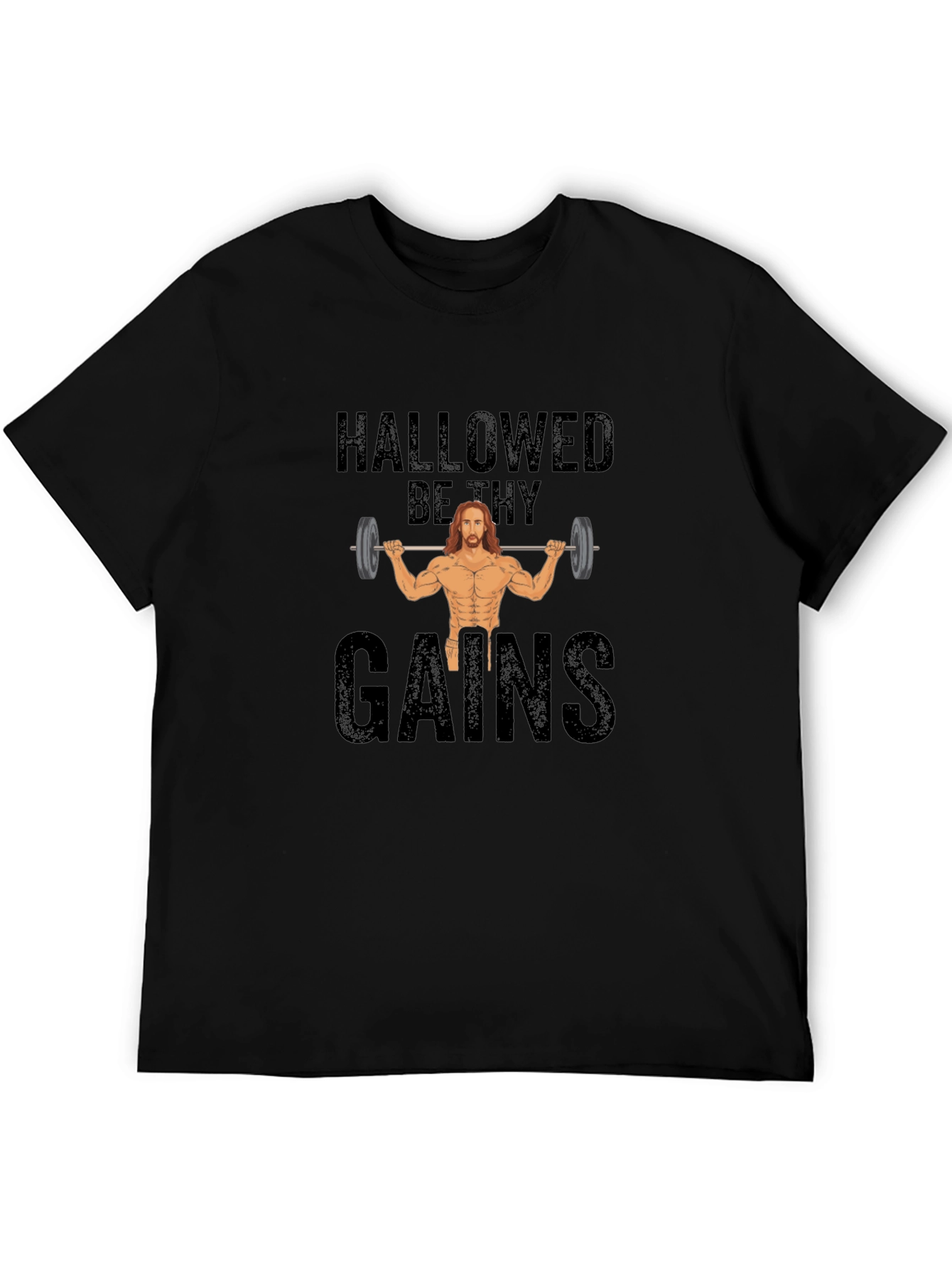 Hallowed Be Thy Gains Black T-Shirt