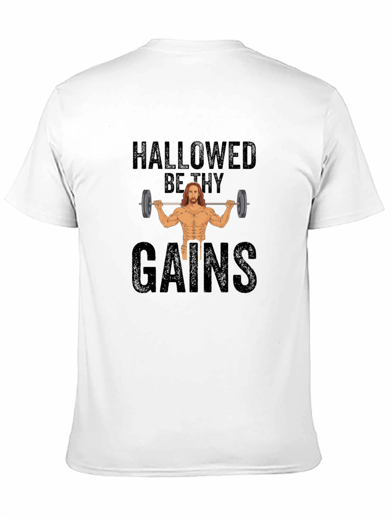 Hallowed Be Thy Gains Black T-Shirt