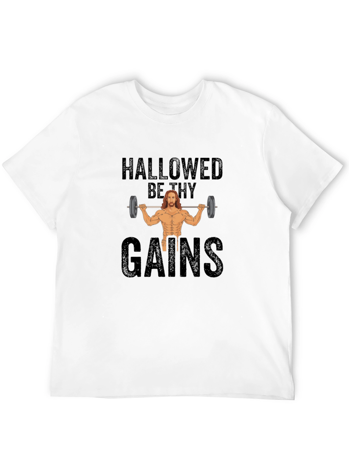 Hallowed Be Thy Gains Black T-Shirt