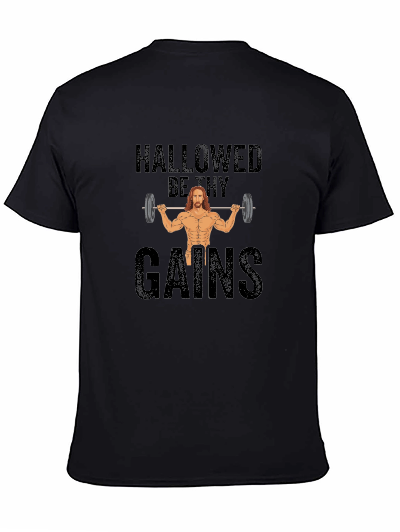Hallowed Be Thy Gains Black T-Shirt