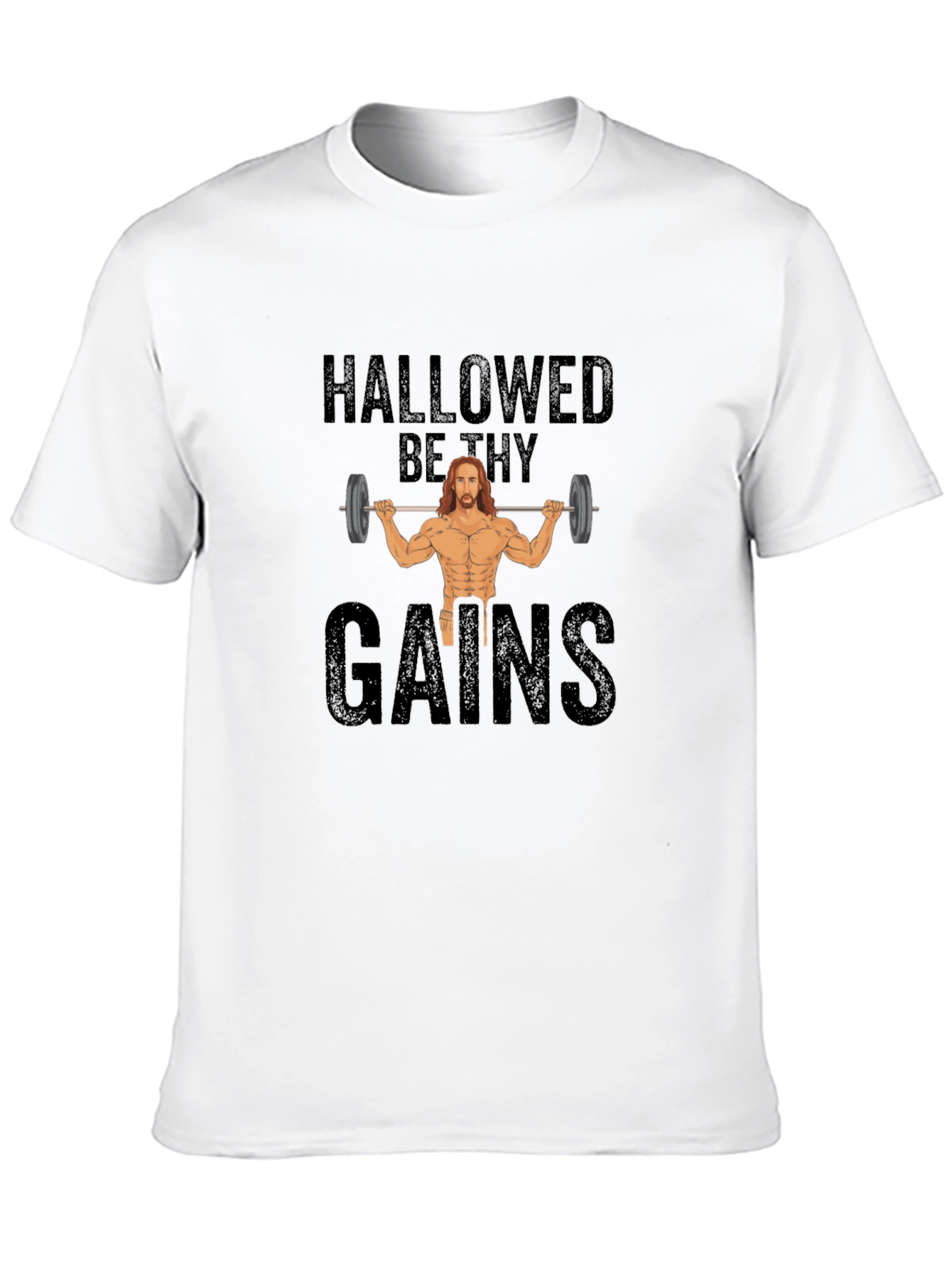 Hallowed Be Thy Gains Black T-Shirt