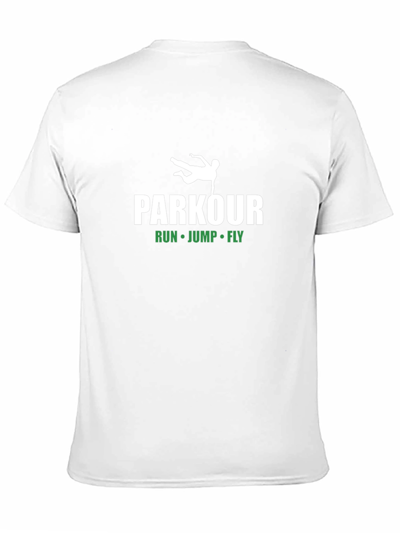 Parkour Run Jump Fly Black T-Shirt