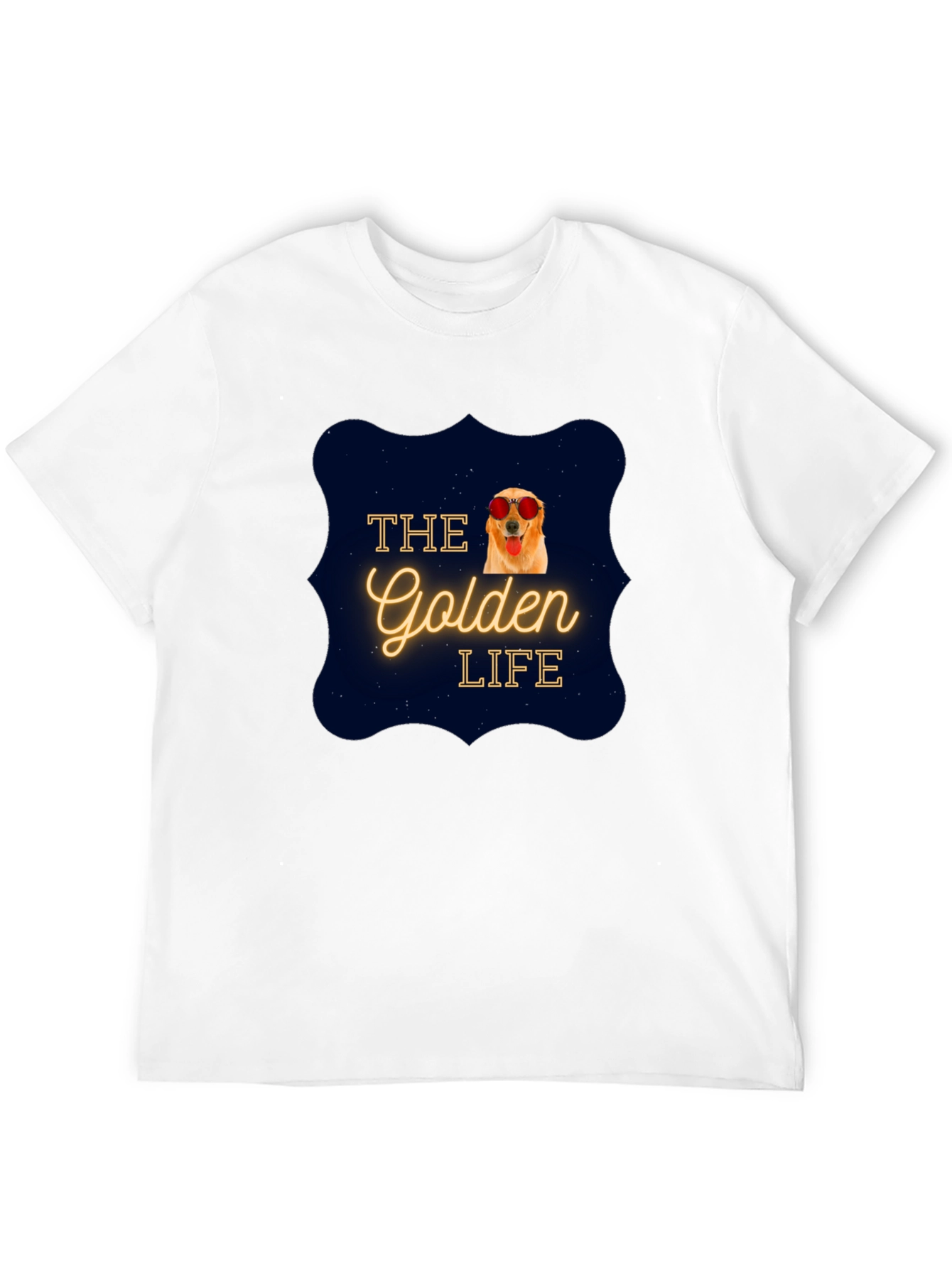The Golden Life T-Shirt | Dog Lover Tee