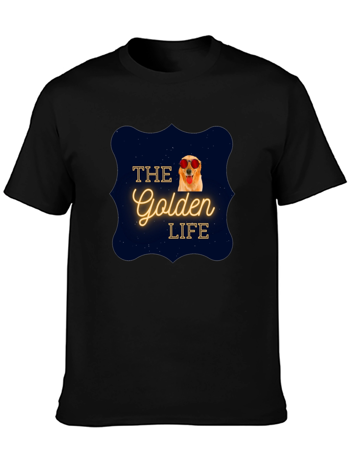 The Golden Life T-Shirt | Dog Lover Tee