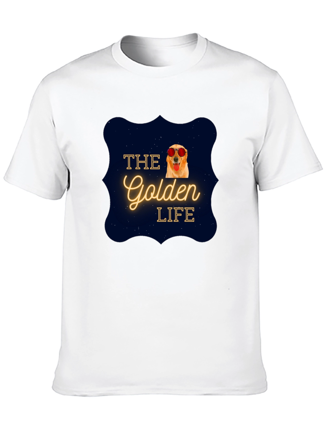 The Golden Life T-Shirt | Dog Lover Tee