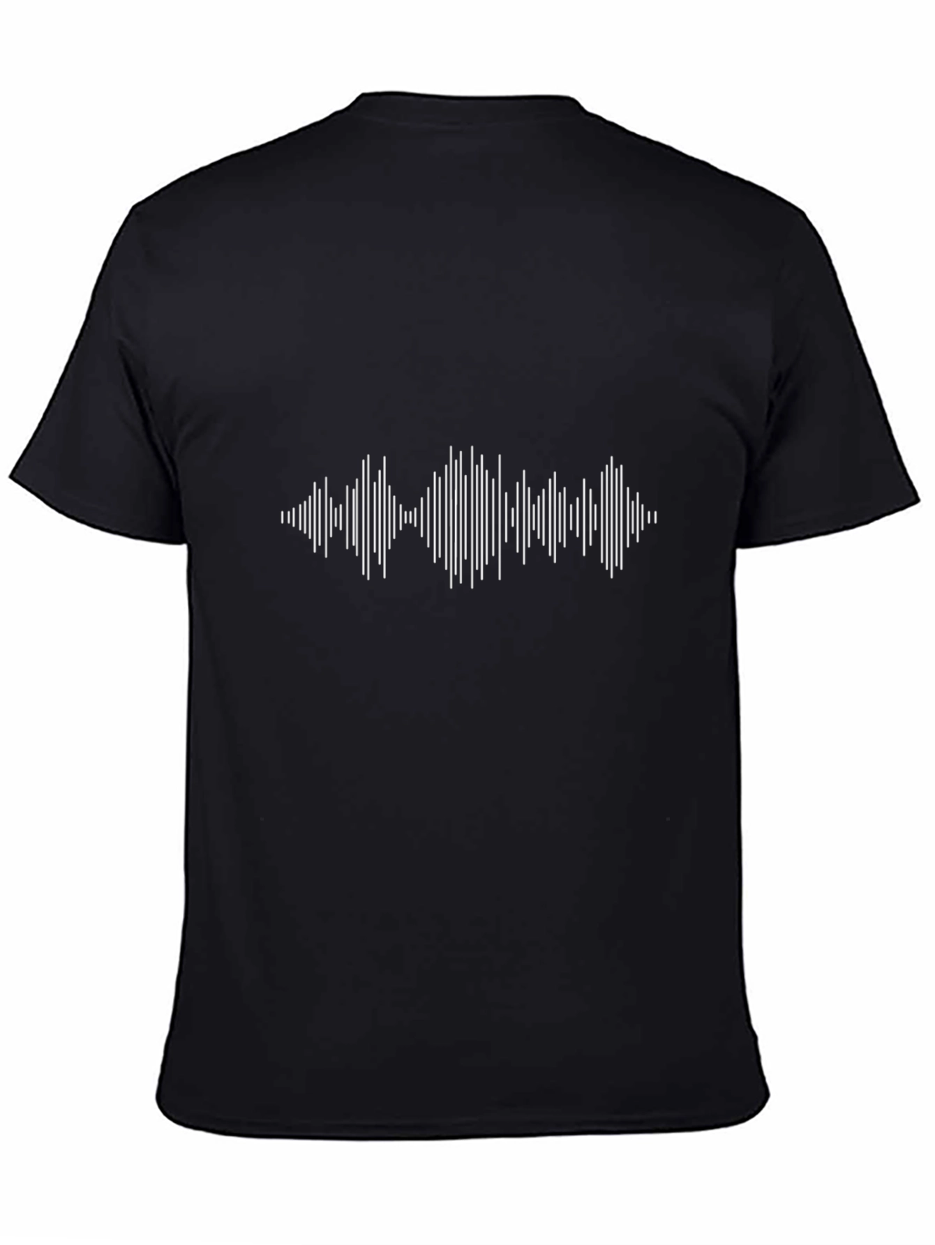 Soundwave Graphic Tee - Modern Black T-Shirt
