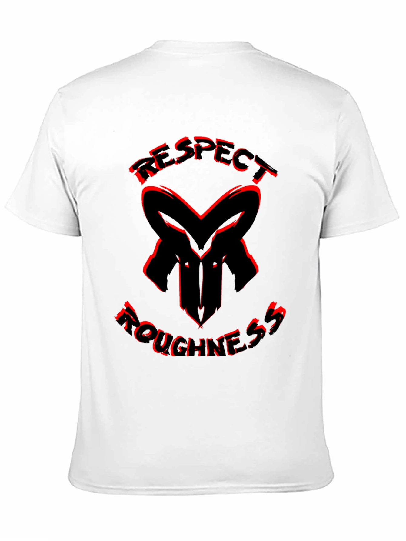 Respect Roughness Black Graphic Tee