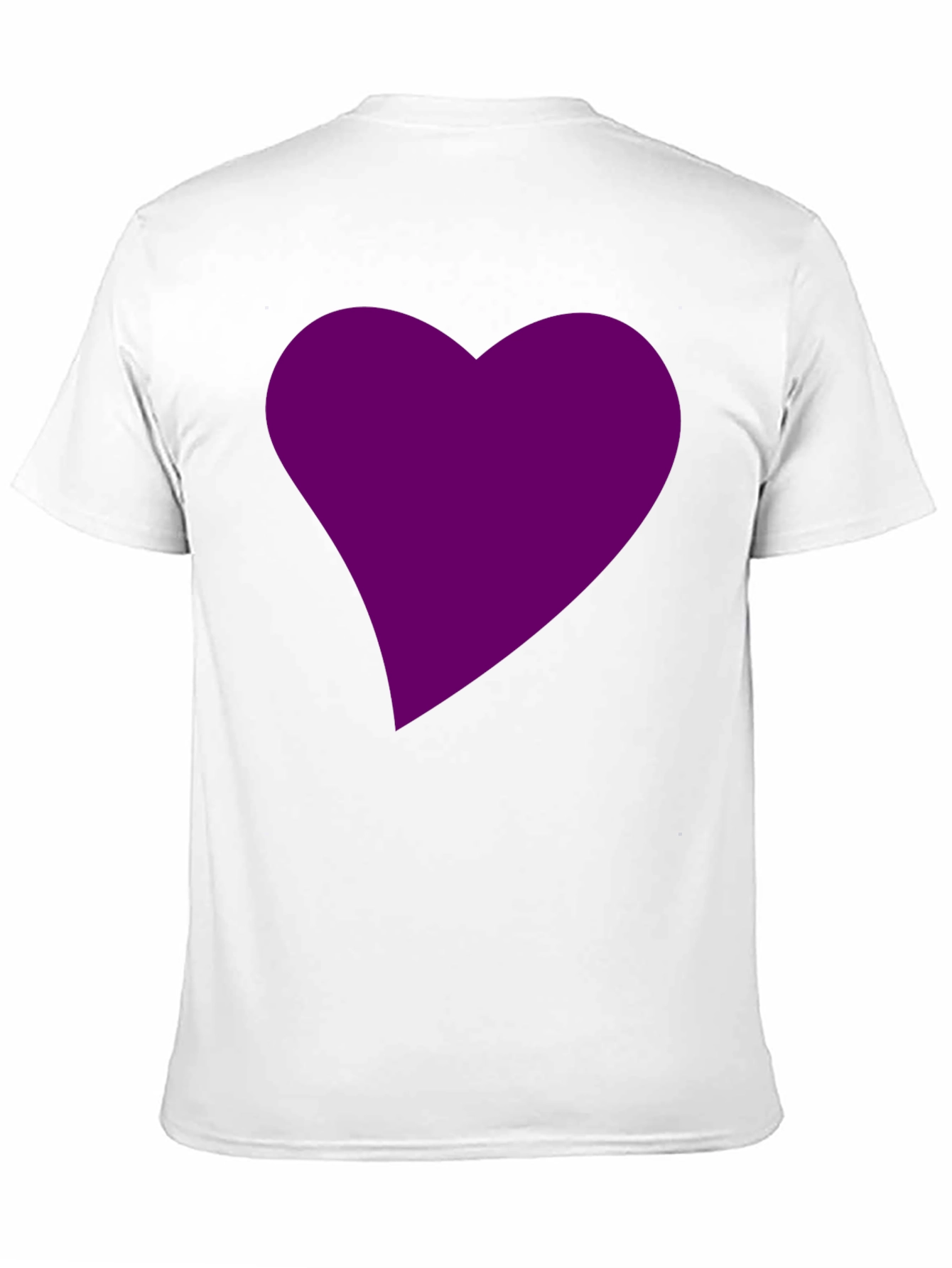 Heart Graphic Tee - Black Cotton Blend Casual Wear