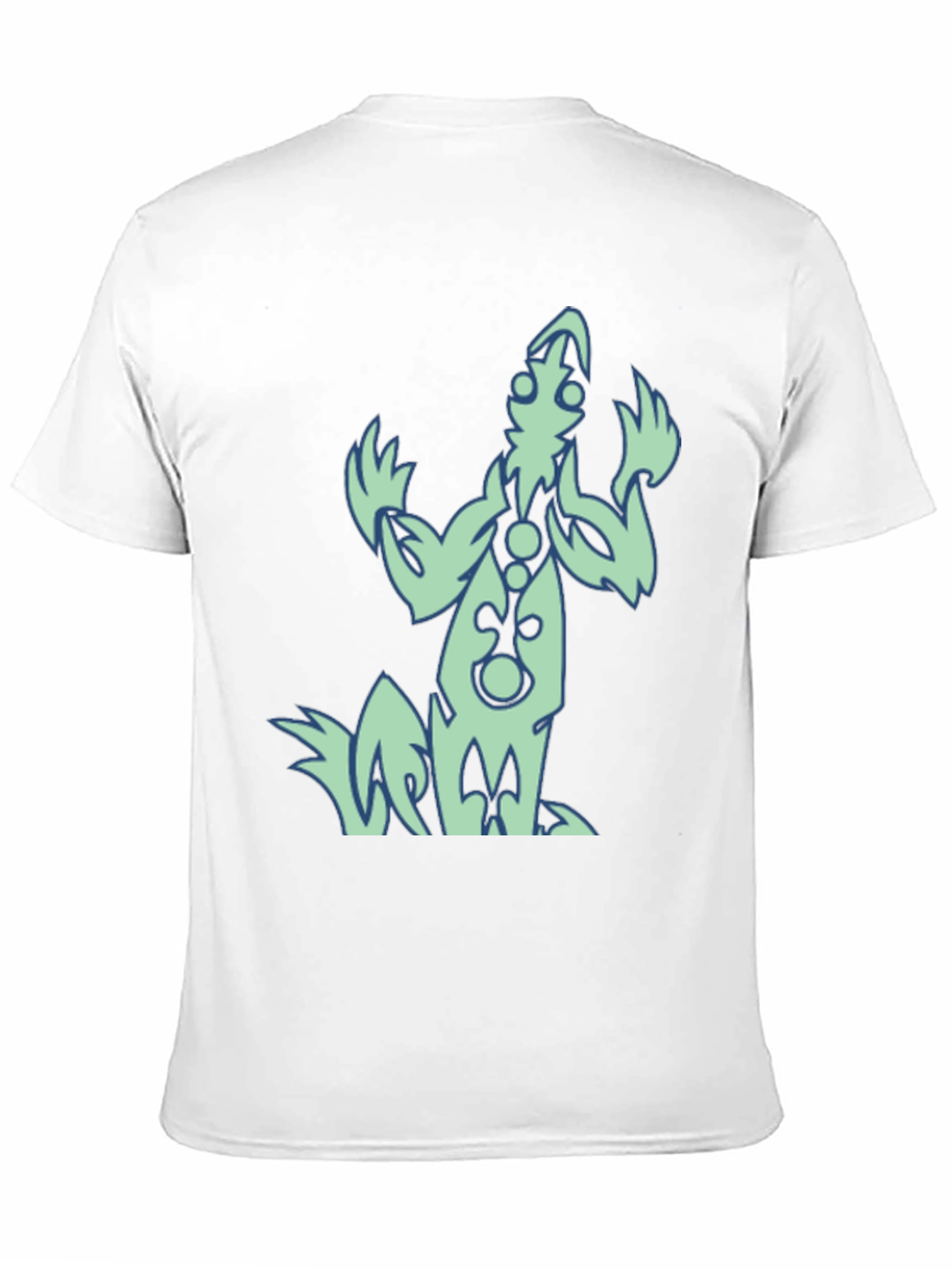 Unique Graphic Print Black T-Shirt for Men