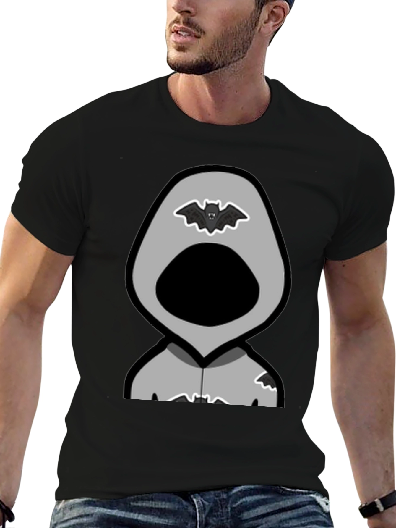 Grim Reaper Bat T-Shirt - Dark Humor Tee