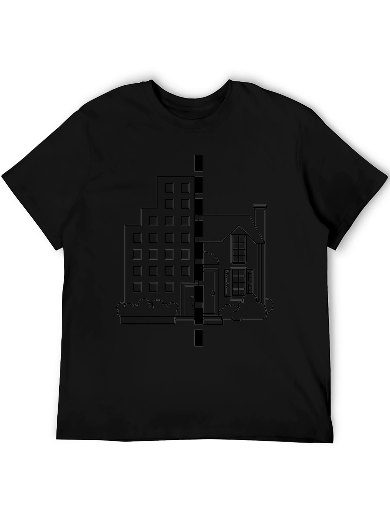 Urban vs. Suburban T-Shirt - City Meets Home