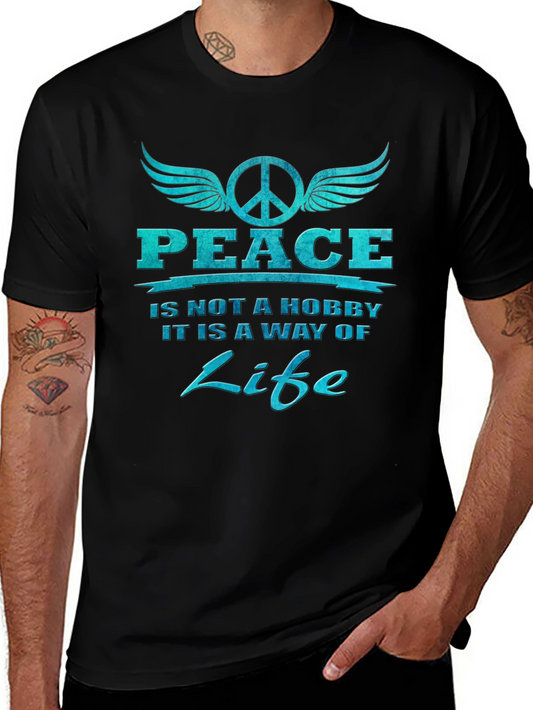 Peace is a Way of Life Graphic Tee
