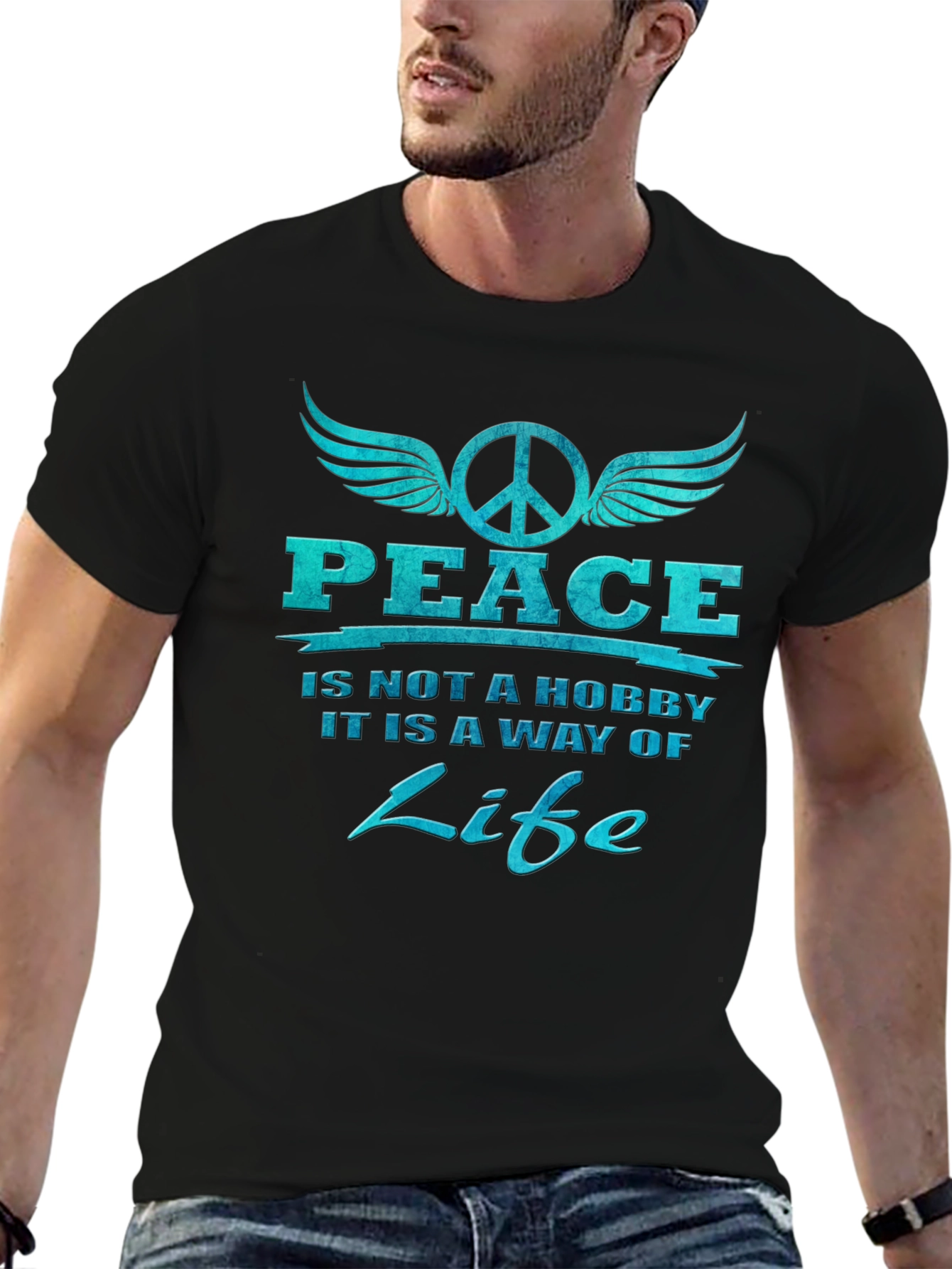 Peace is a Way of Life Graphic Tee