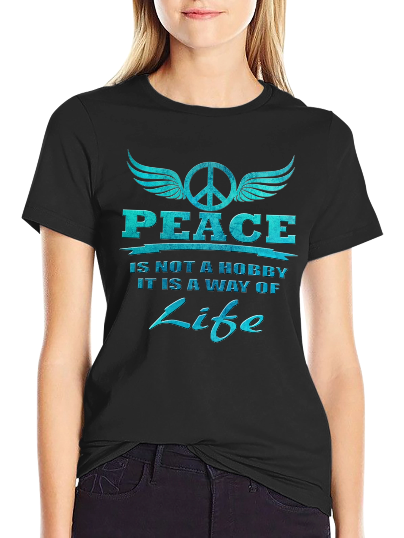 Peace is a Way of Life Graphic Tee