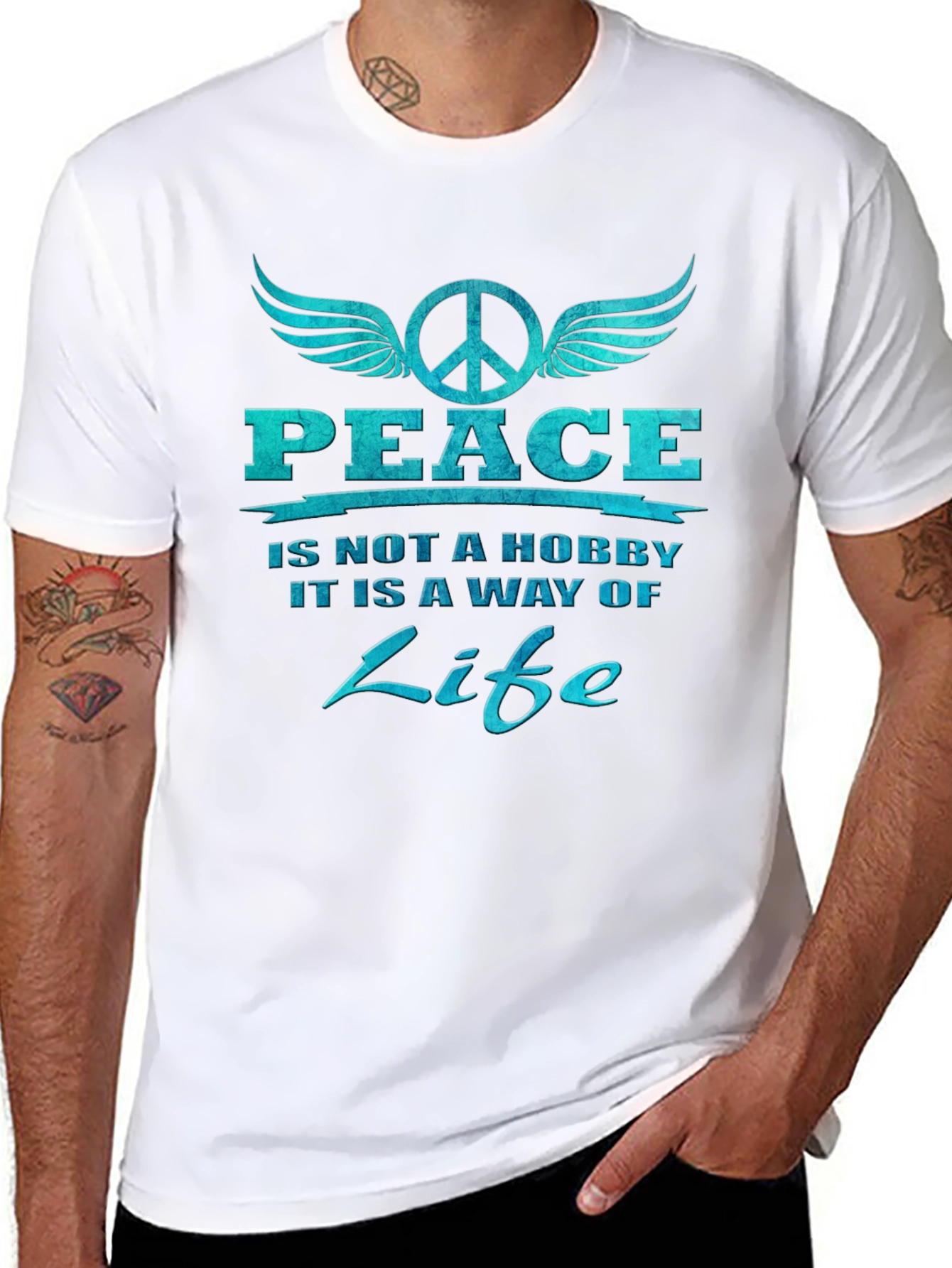 Peace is a Way of Life Graphic Tee