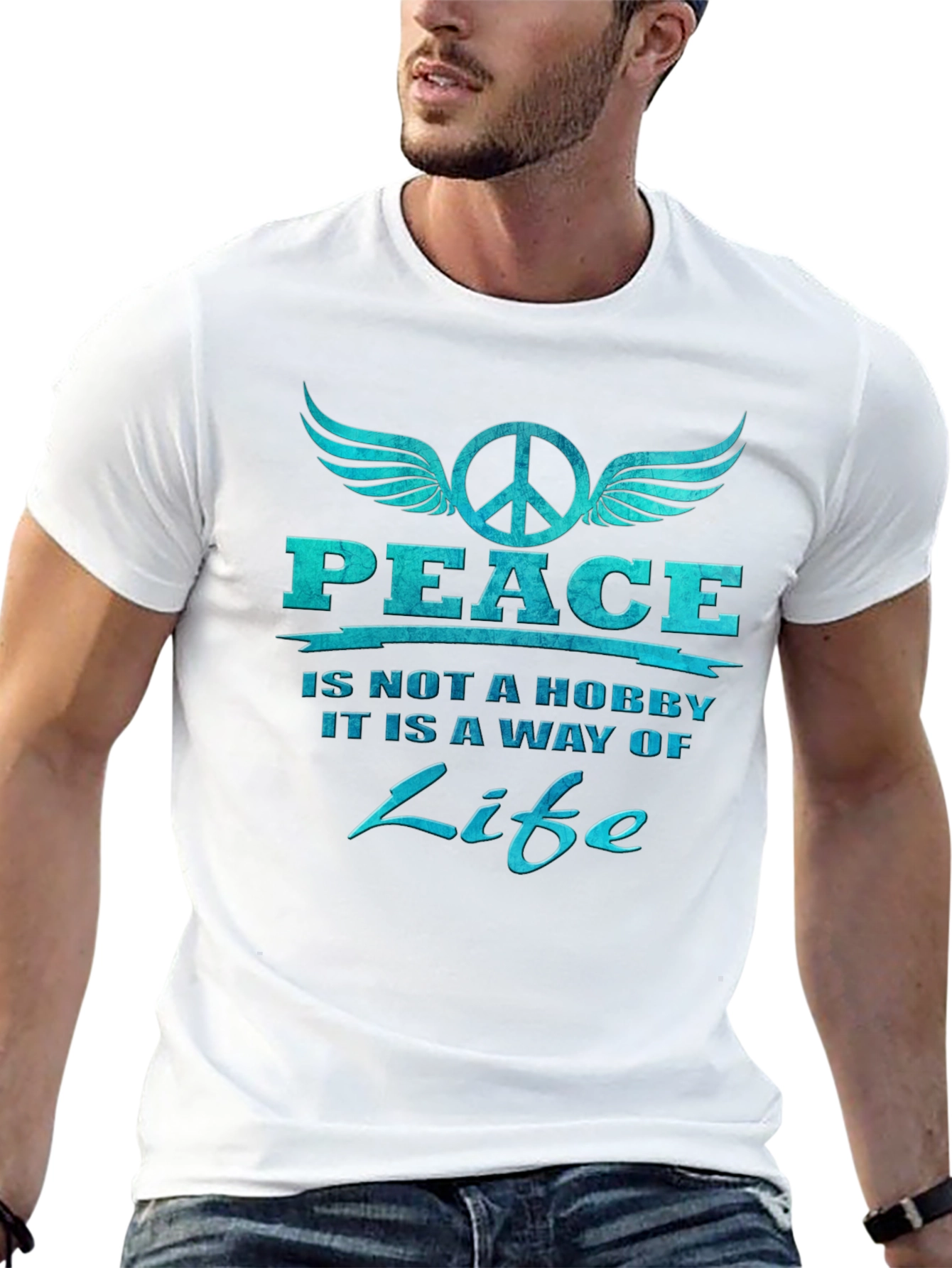 Peace is a Way of Life Graphic Tee