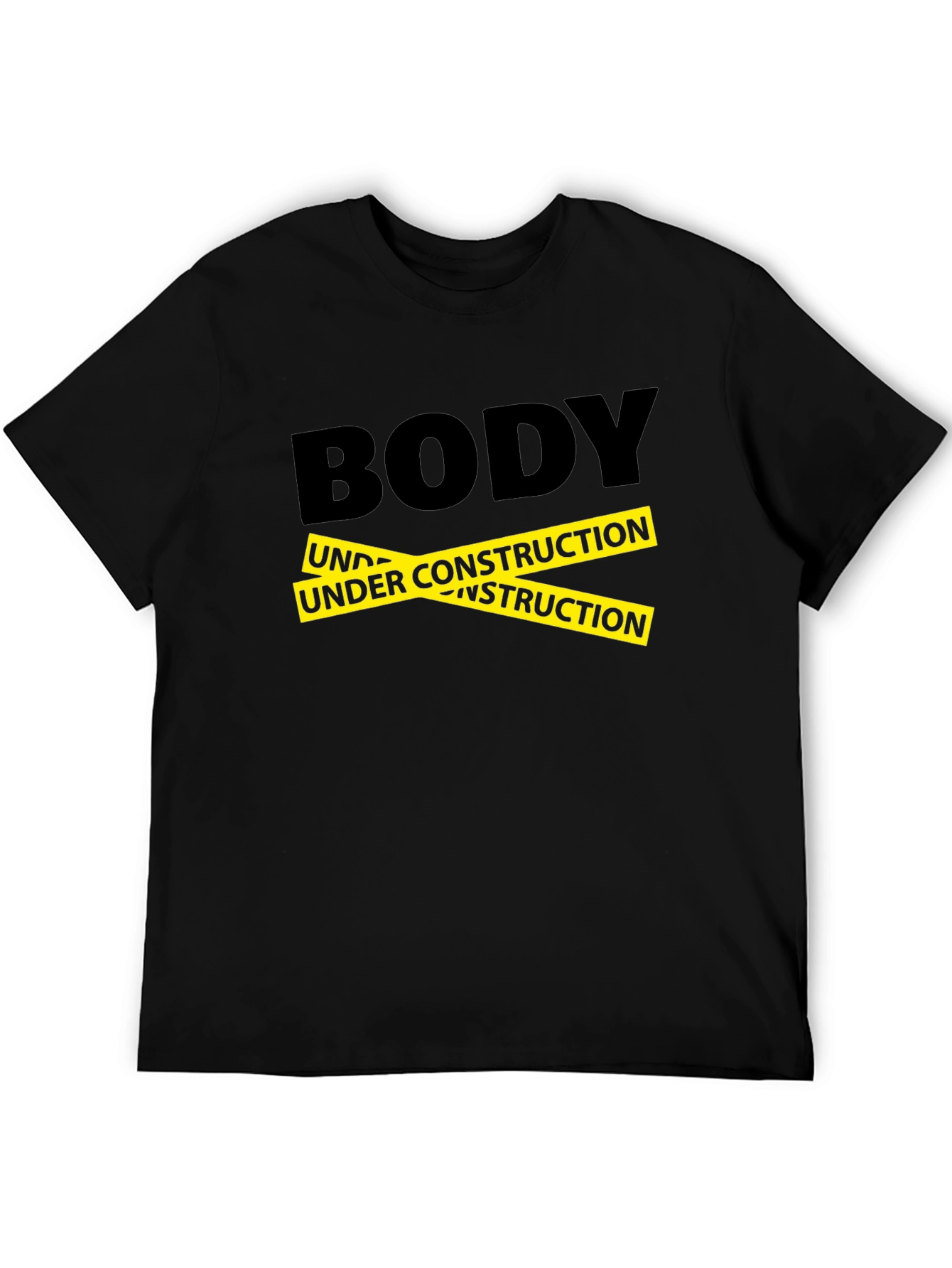 Body Under Construction Graphic T-Shirt