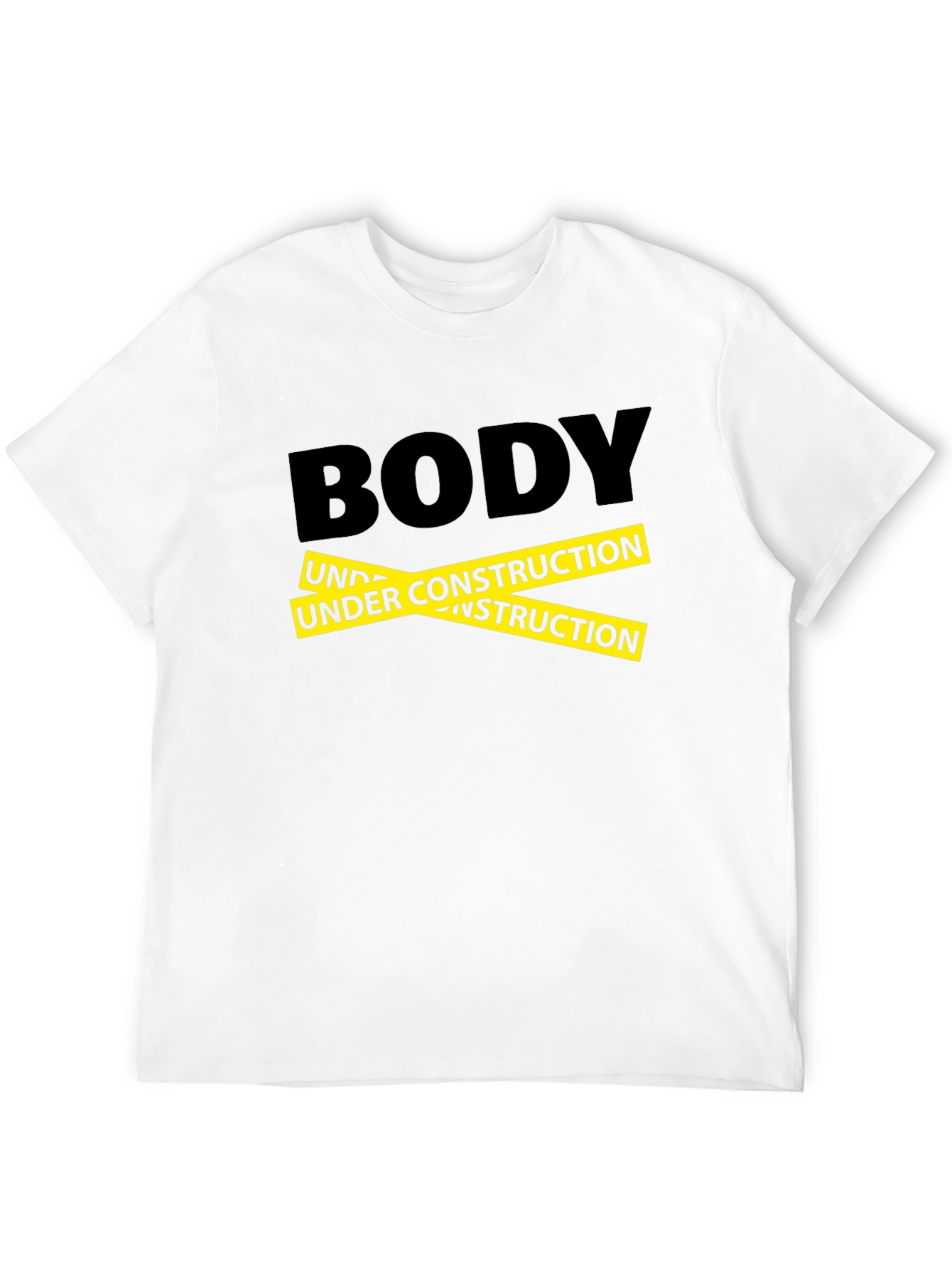 Body Under Construction Graphic T-Shirt