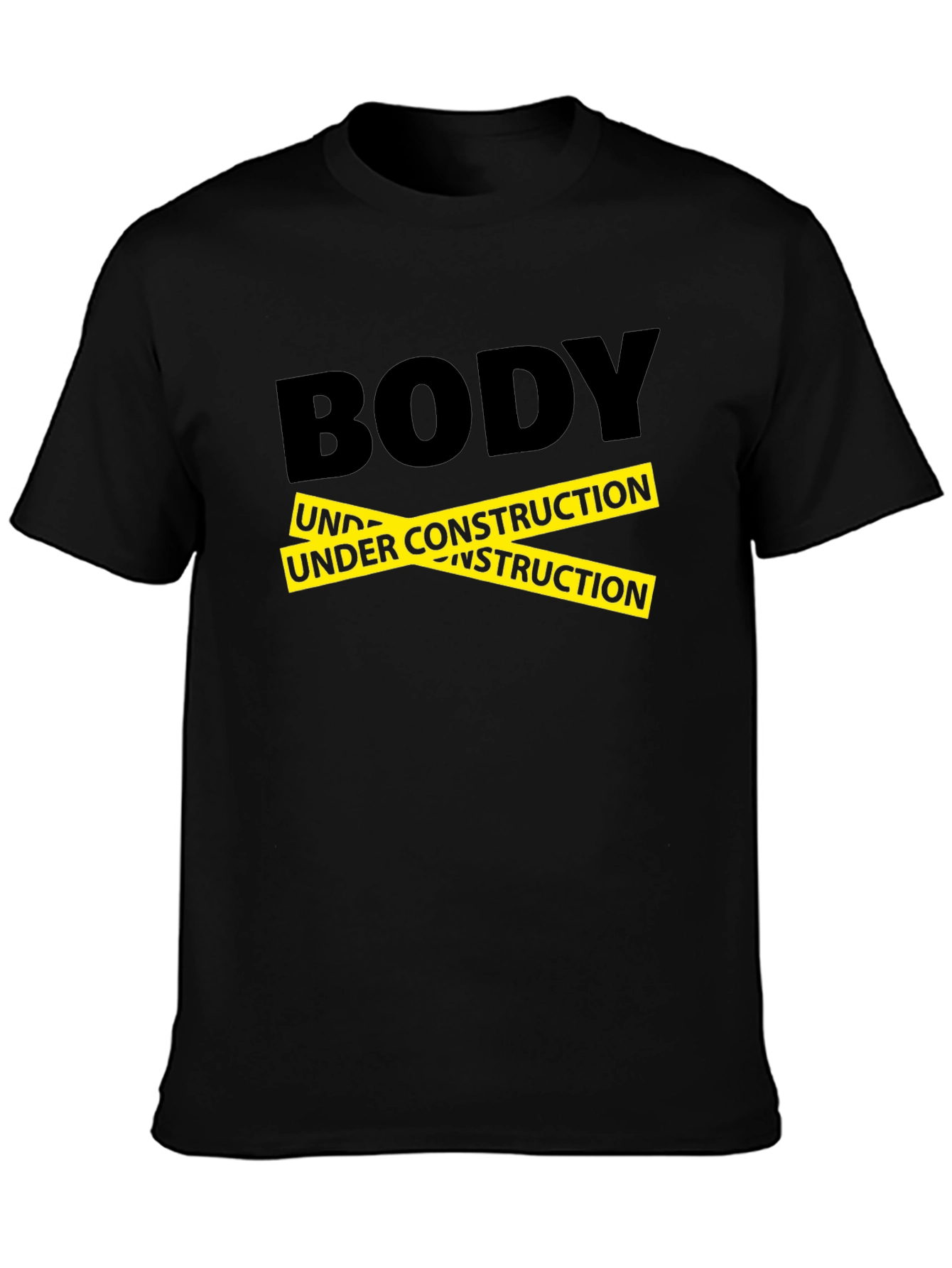 Body Under Construction Graphic T-Shirt