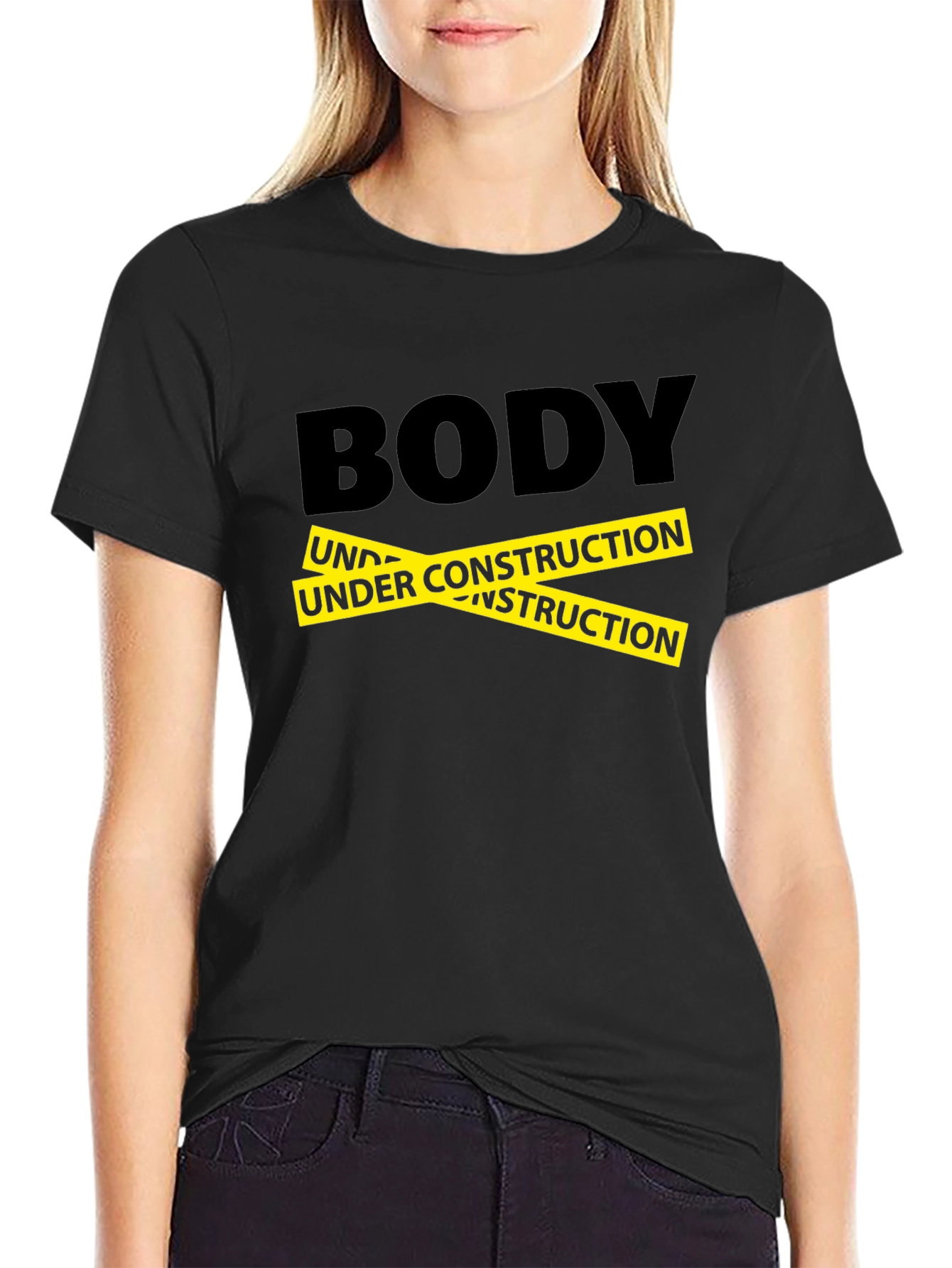 Body Under Construction Graphic T-Shirt