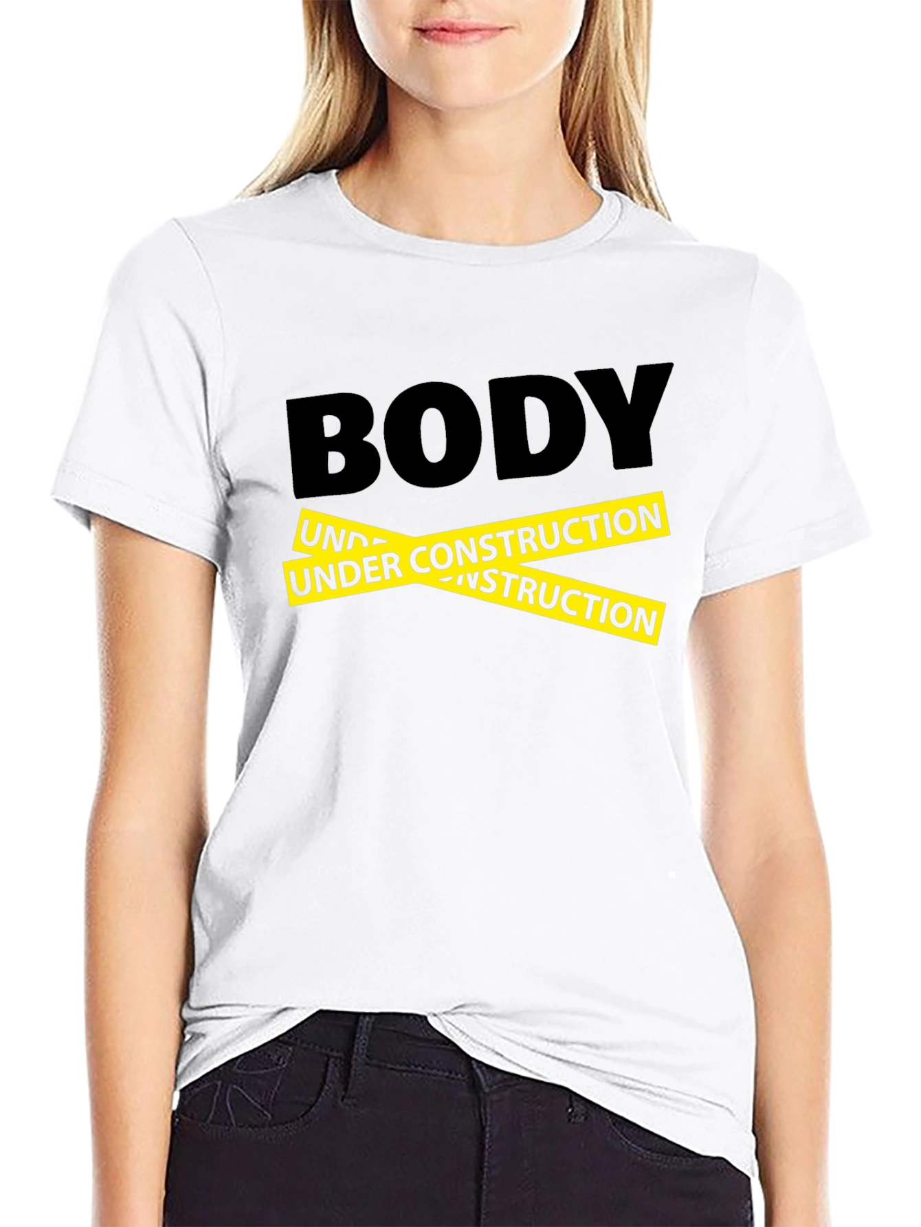 Body Under Construction Graphic T-Shirt