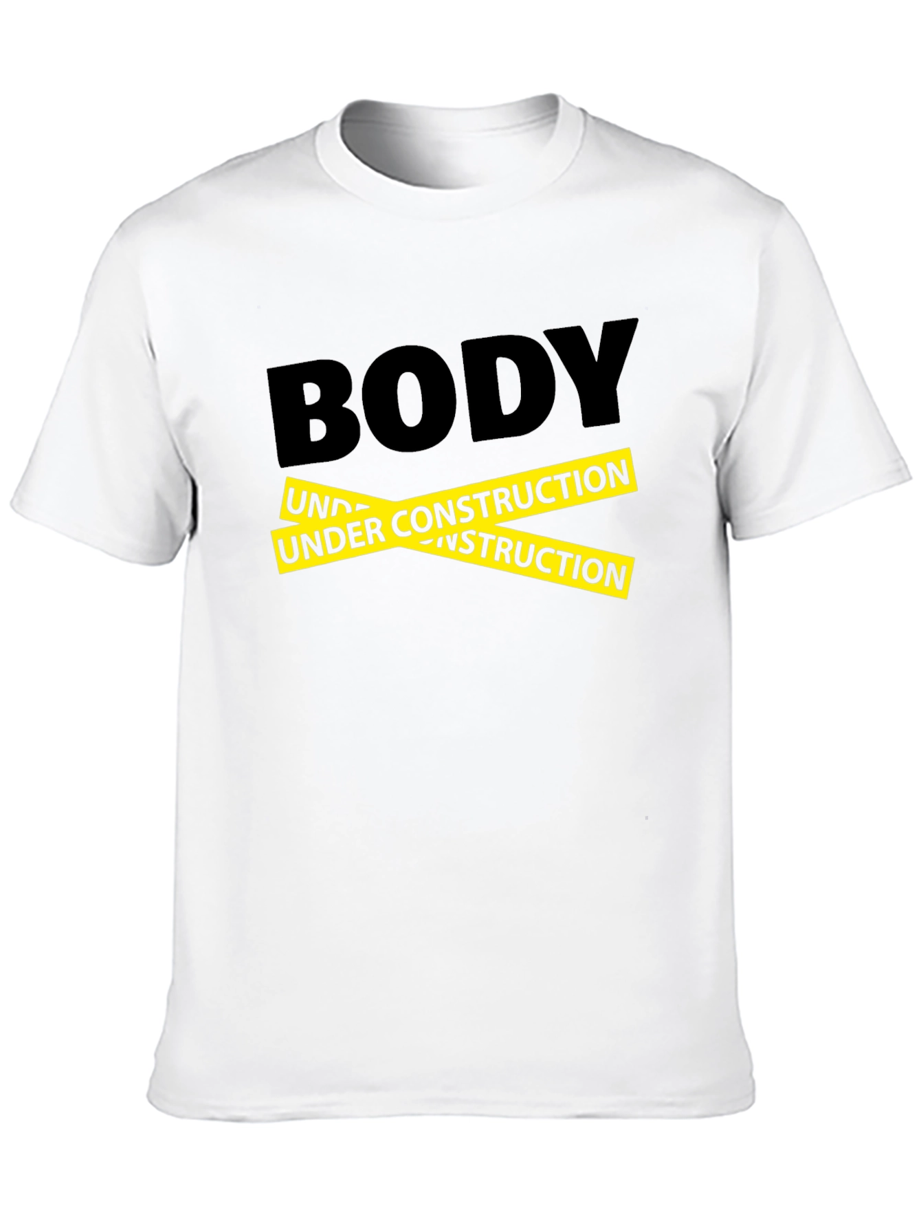 Body Under Construction Graphic T-Shirt