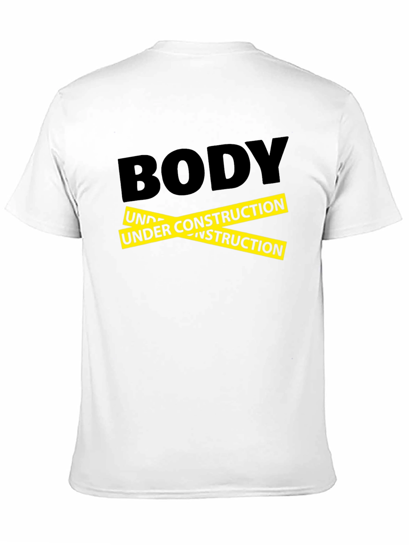 Body Under Construction Graphic T-Shirt