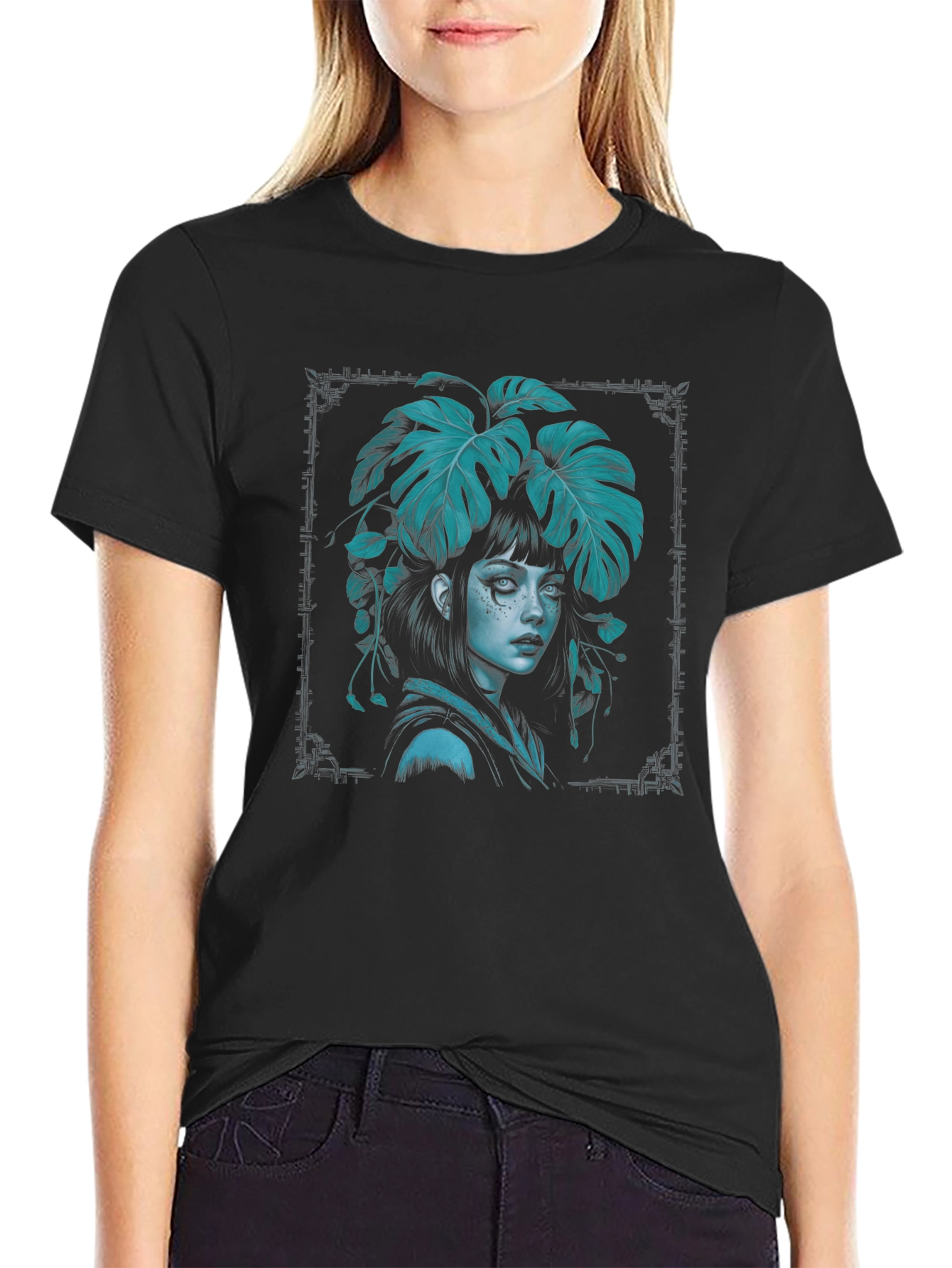 Plant Lady Graphic Tee - Unique Design