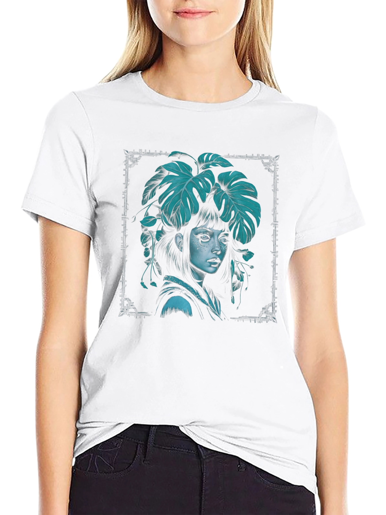 Plant Lady Graphic Tee - Unique Design