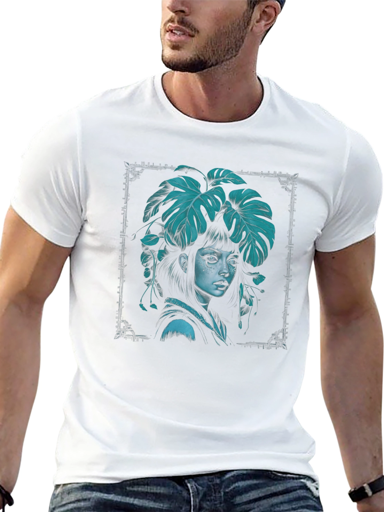 Plant Lady Graphic Tee - Unique Design