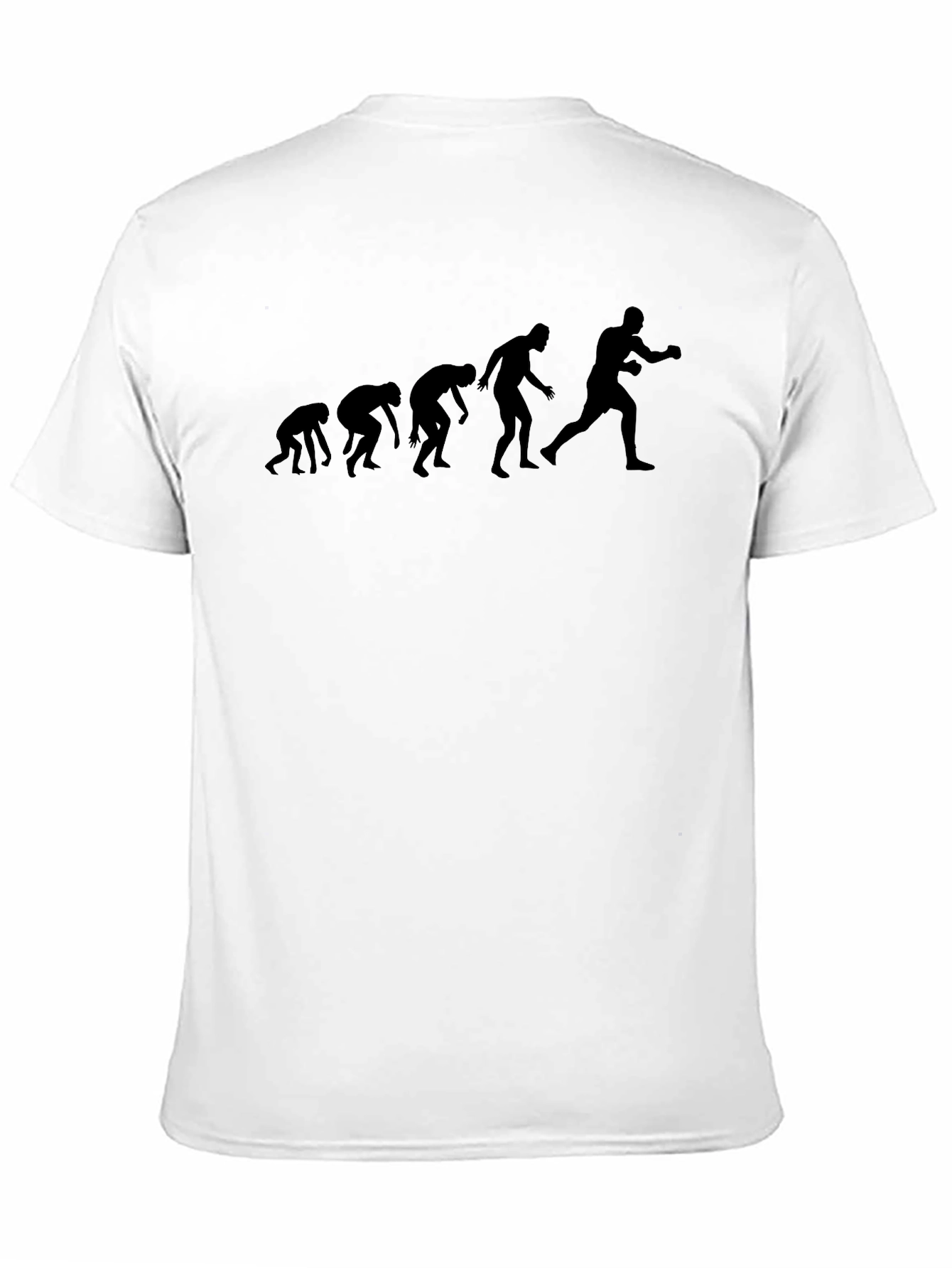 Evolution of Boxing T-Shirt - Black Graphic Tee
