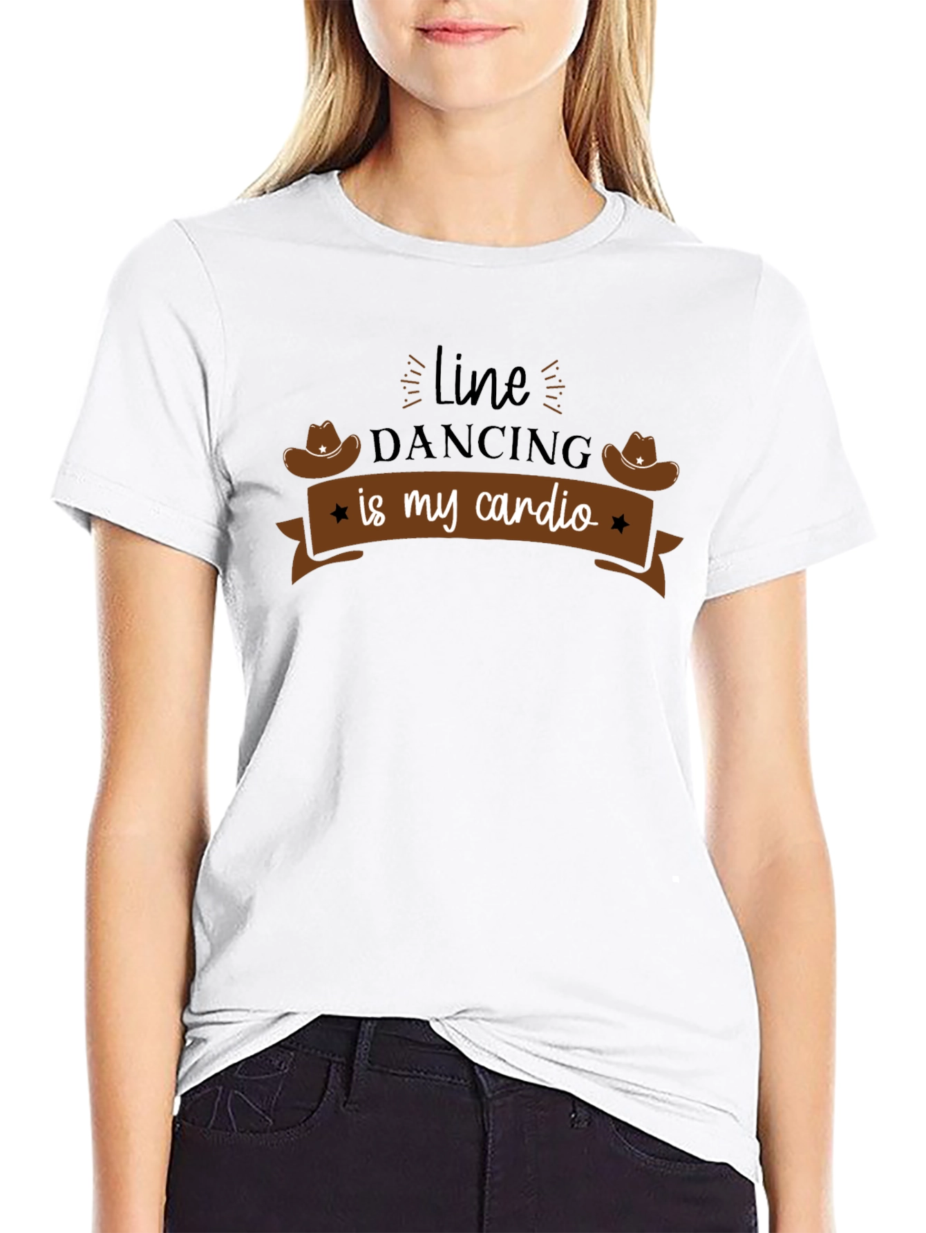 Line Dancing is My Cardio Graphic Tee