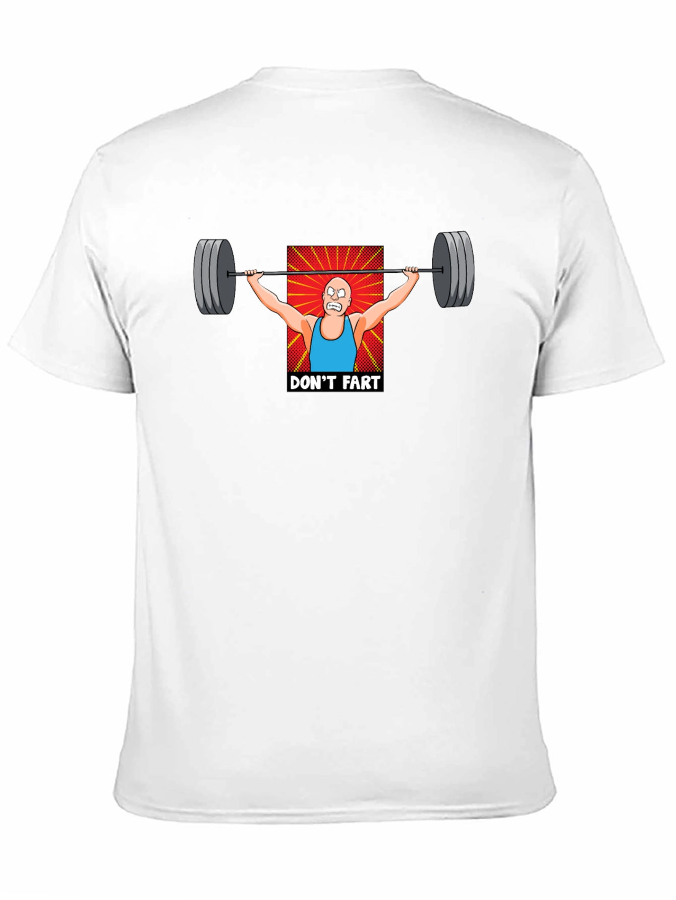 Dont Fart Weightlifter Graphic T-Shirt
