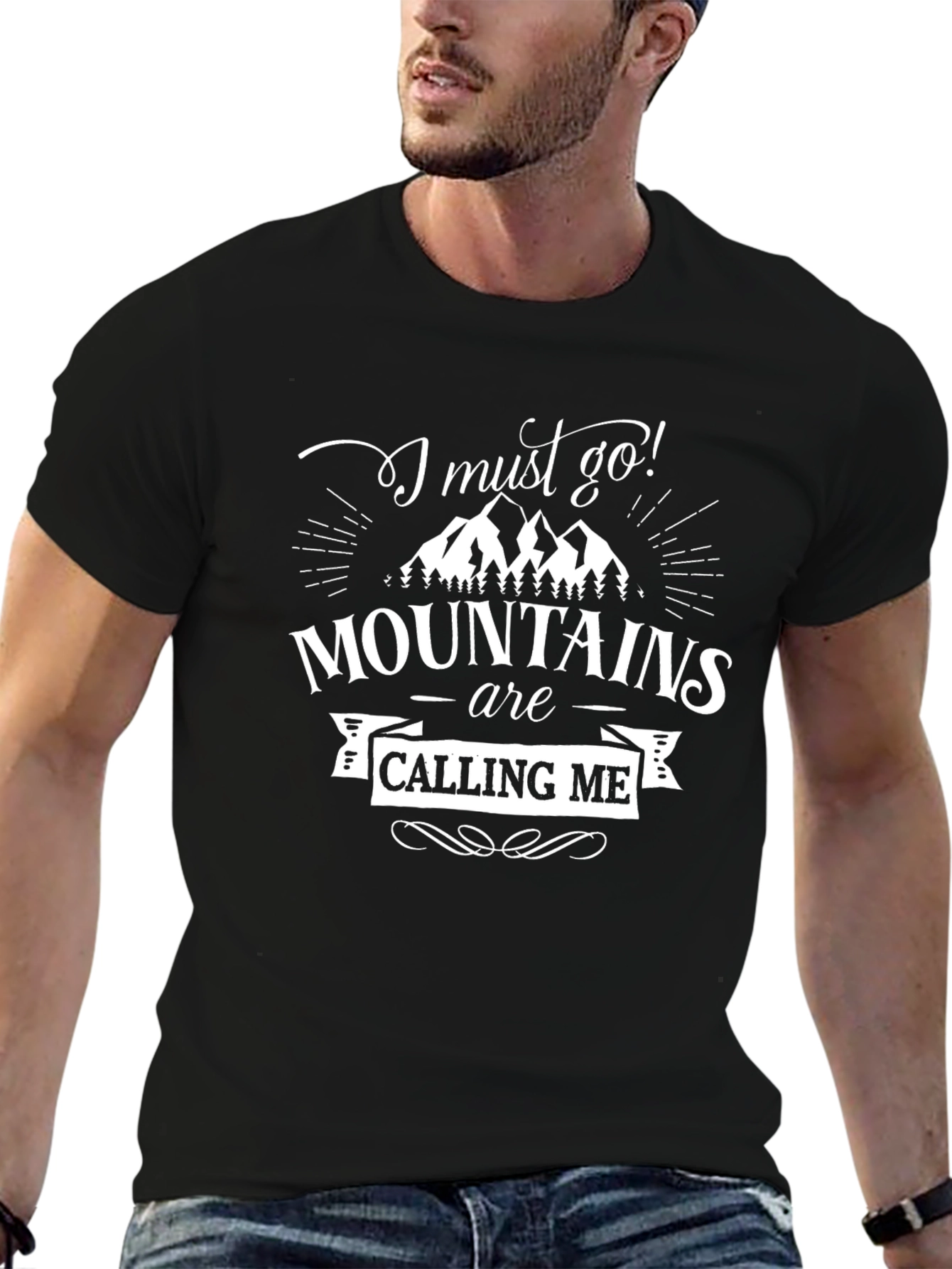 Mountains Calling Tee - Adventure Awaits!