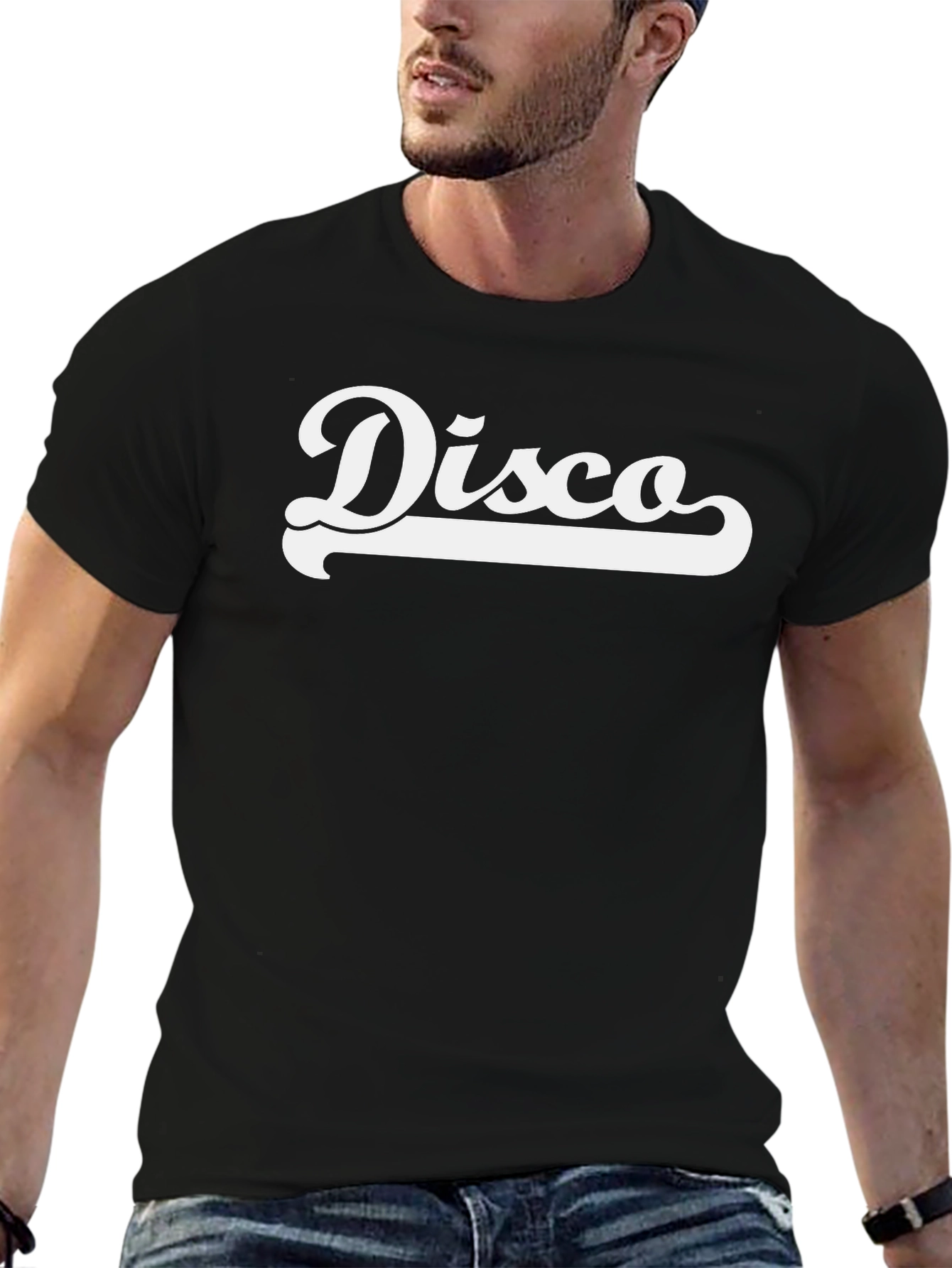 Retro Disco Graphic Tee - Classic Style