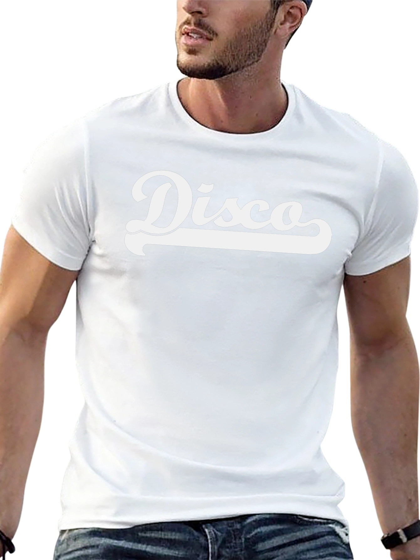 Retro Disco Graphic Tee - Classic Style