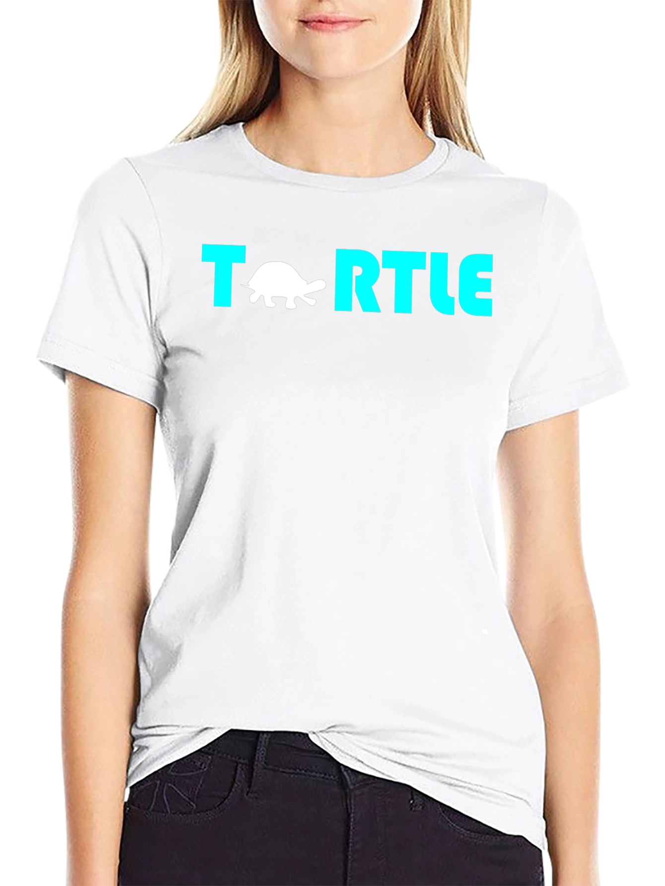 Turtle Graphic Print T-Shirt